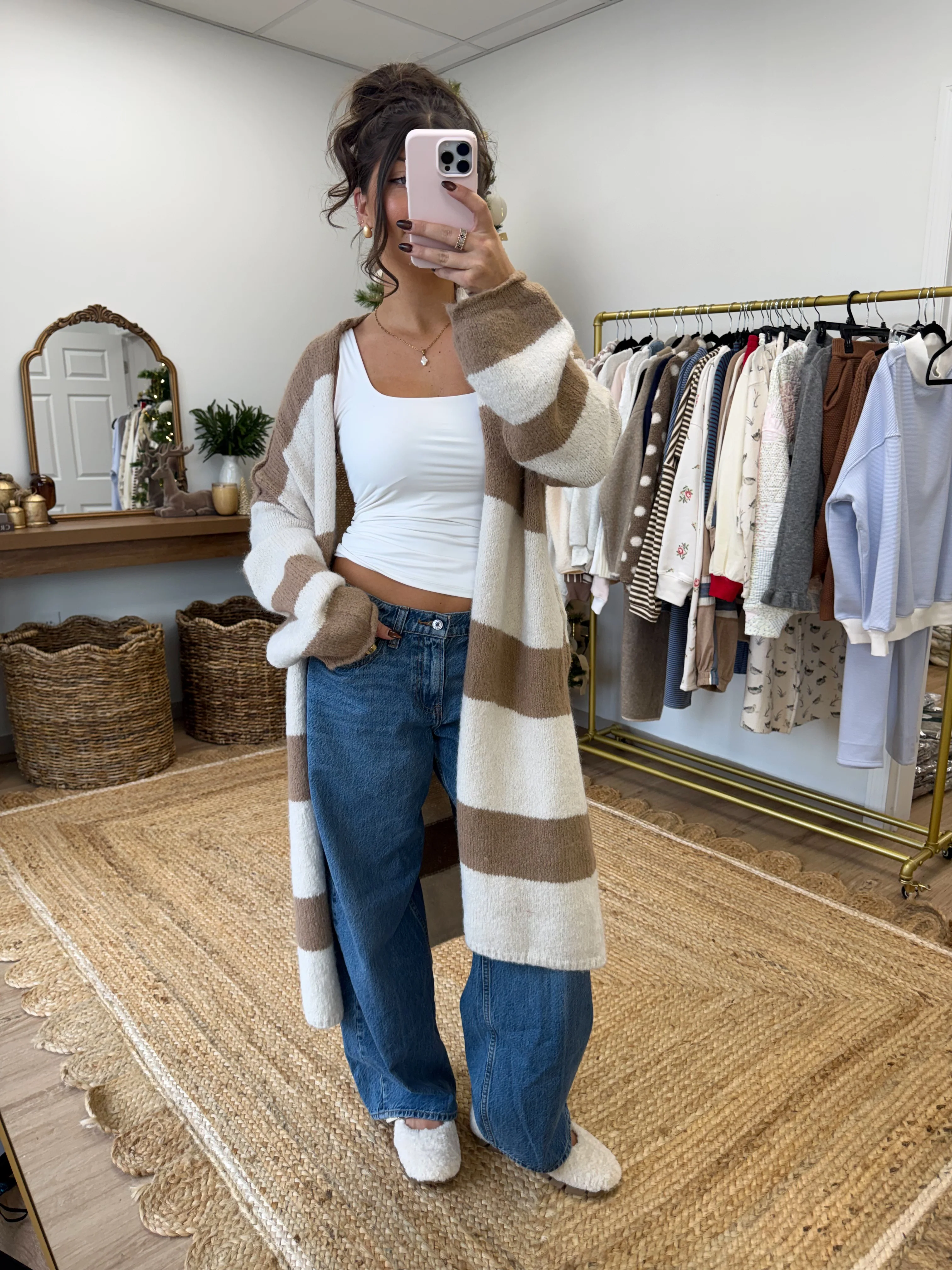 The Maison Stripe Cardigan - Image 5