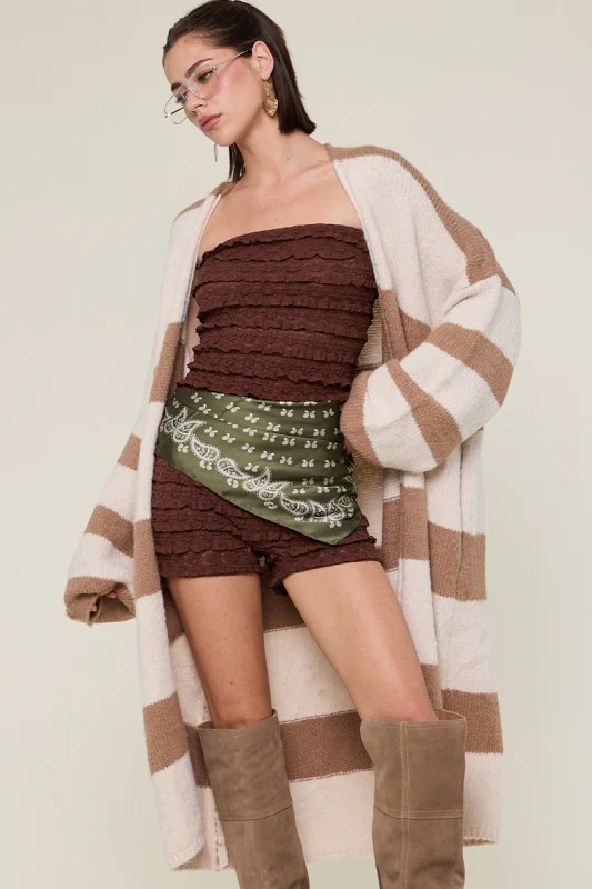 The Maison Stripe Cardigan - Image 9