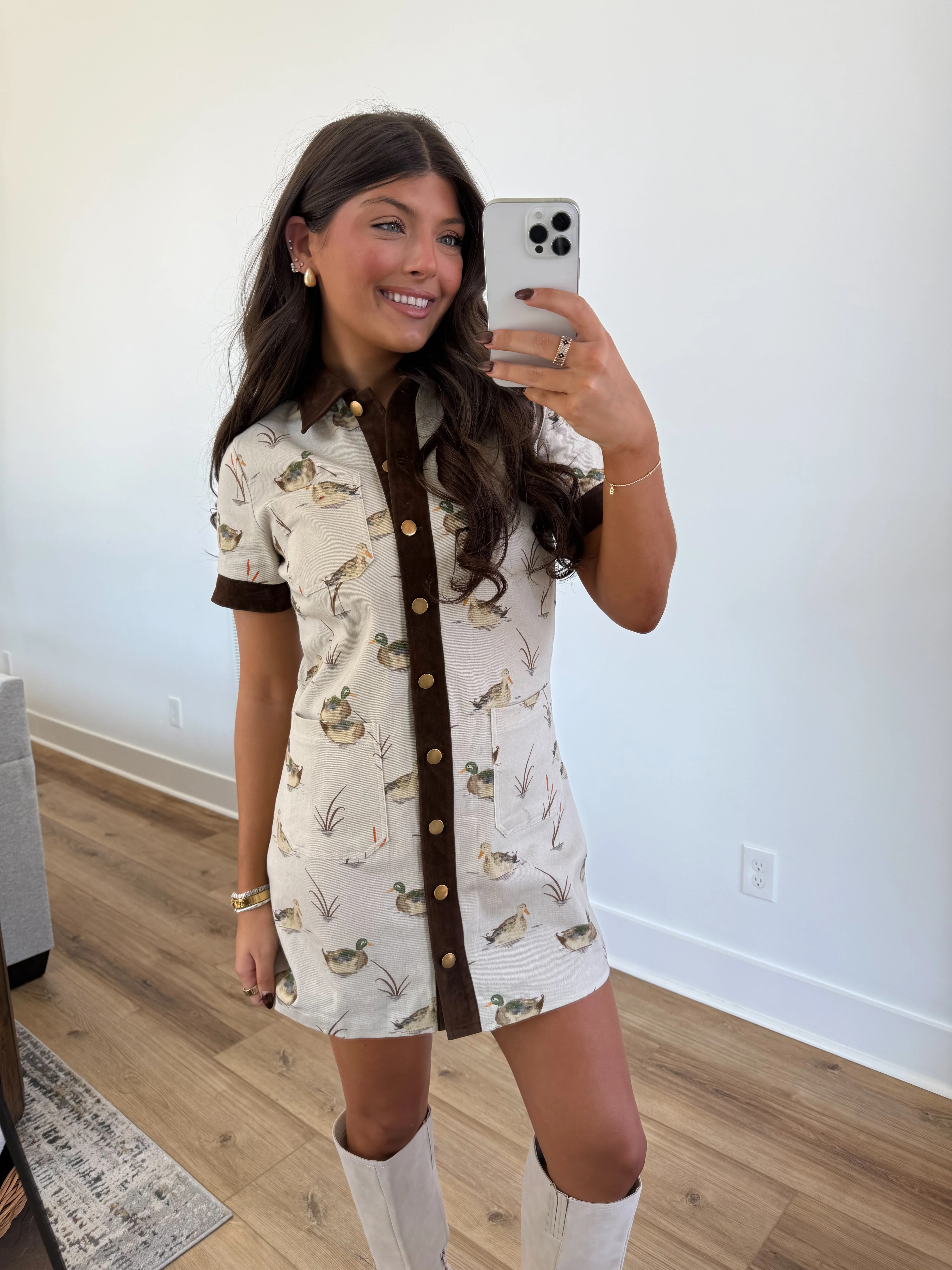 The Mallard Moment Dress