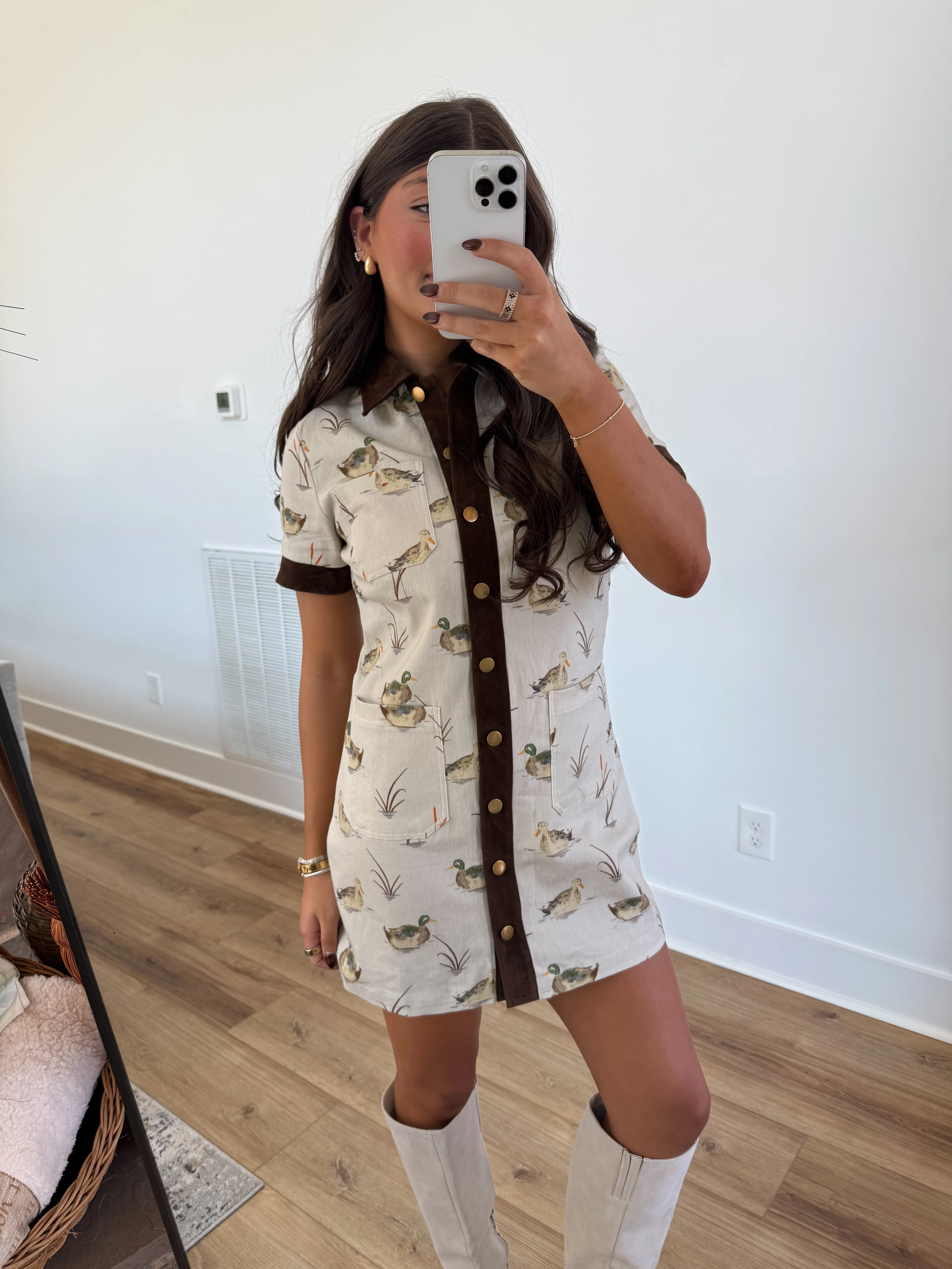 The Mallard Moment Dress - Image 2