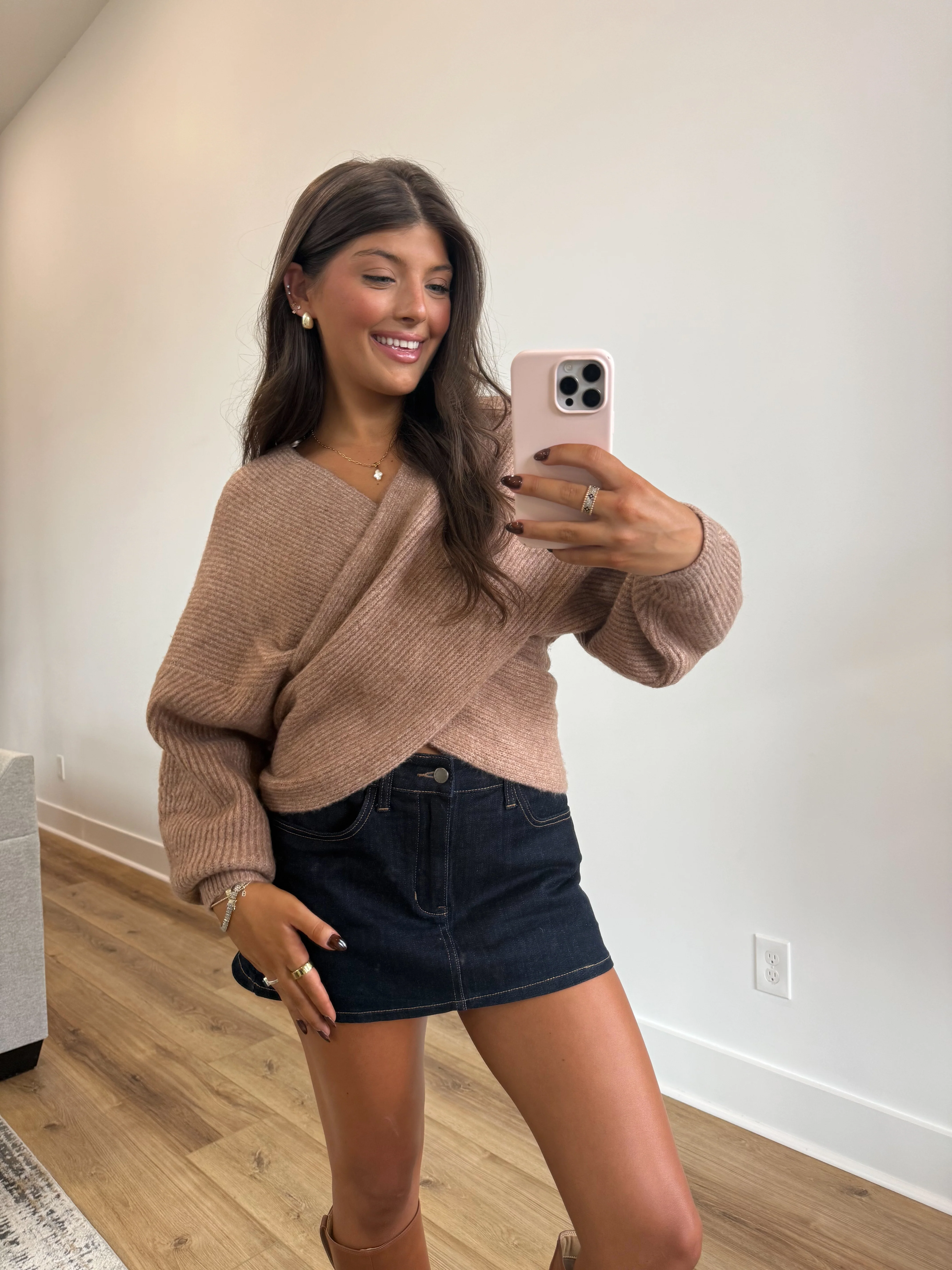The Maren Wrap Sweater - Image 10