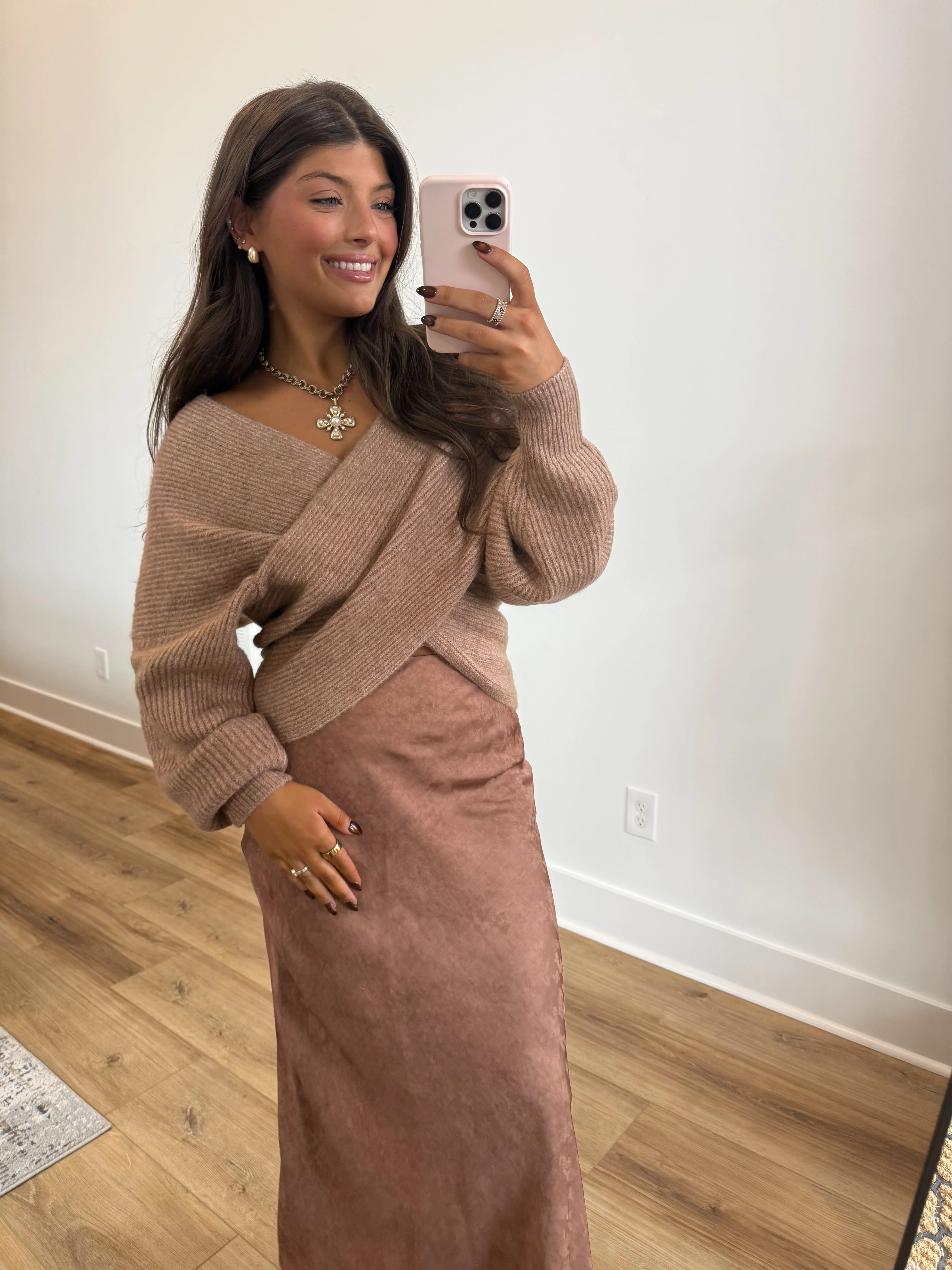 The Maren Wrap Sweater - Image 2