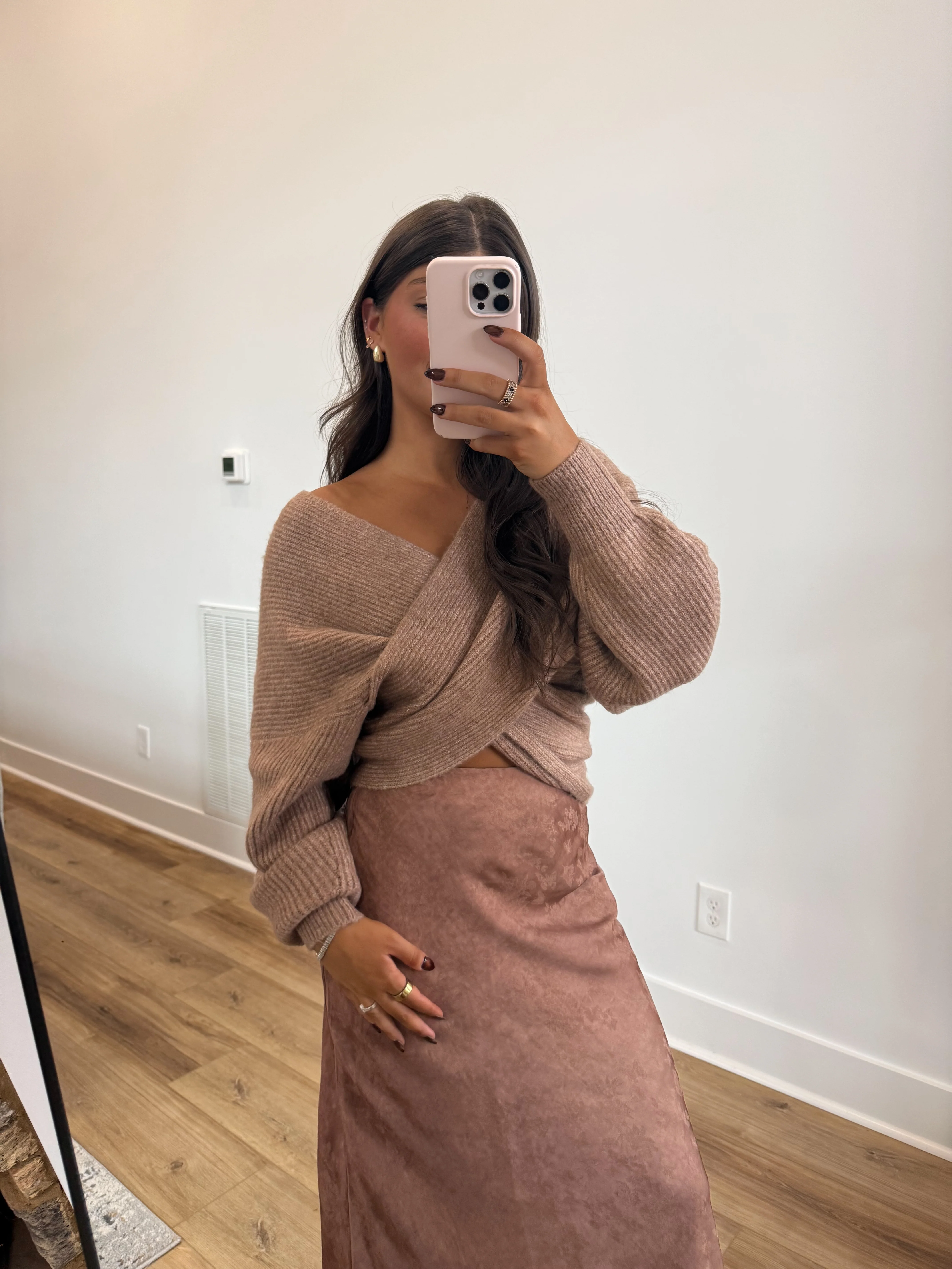 The Maren Wrap Sweater - Image 4
