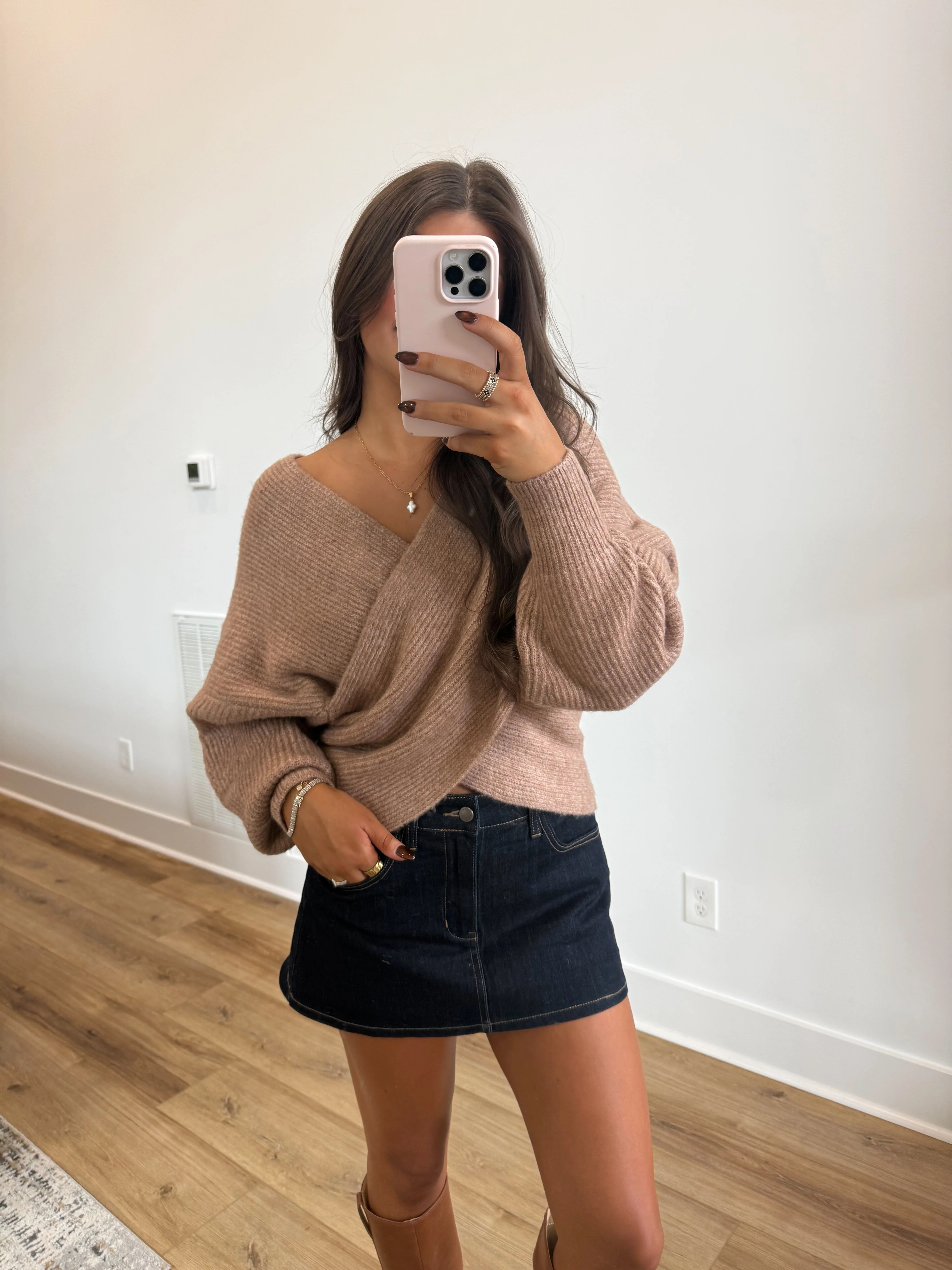 The Maren Wrap Sweater - Image 5