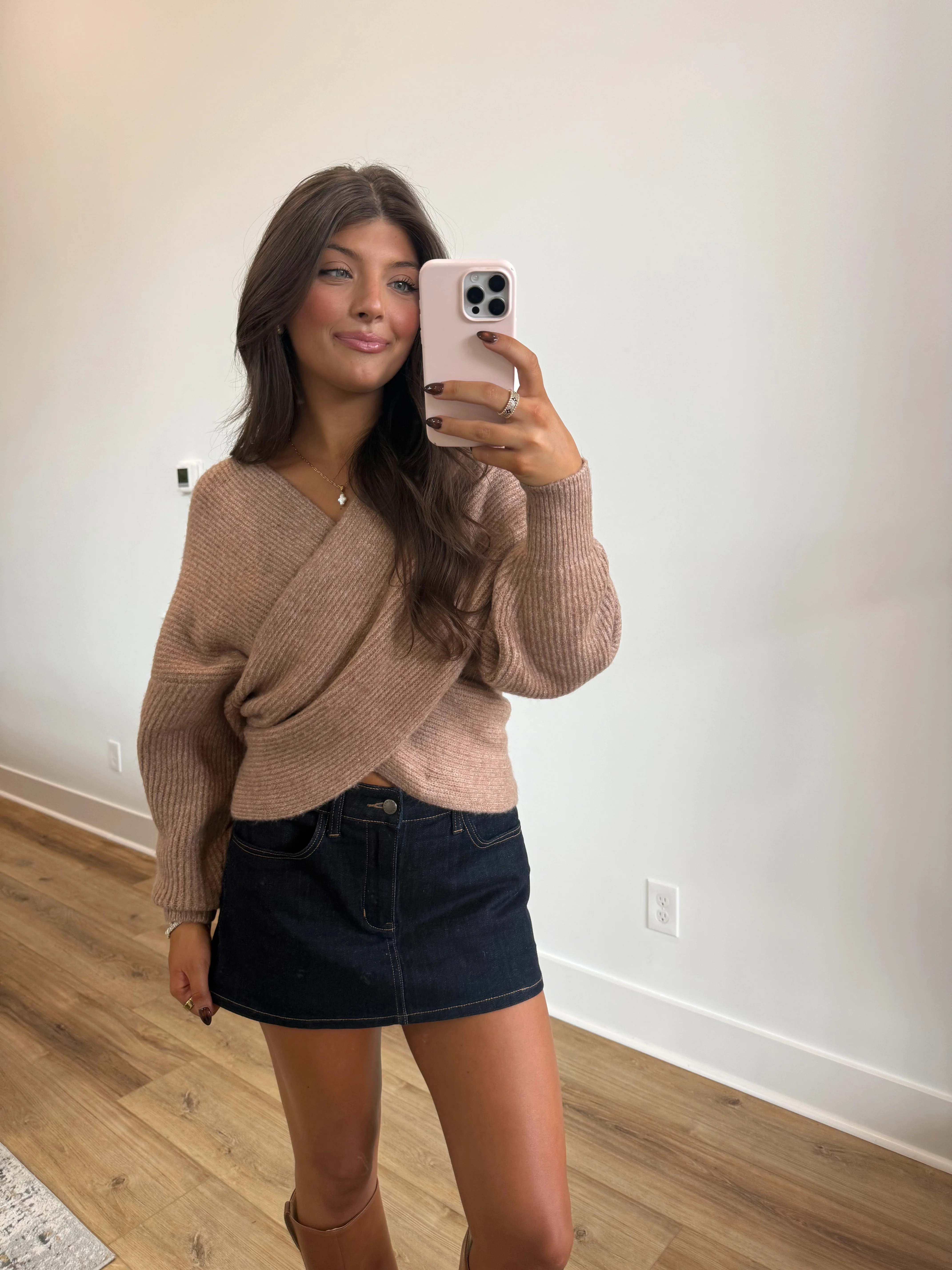 The Maren Wrap Sweater - Image 7