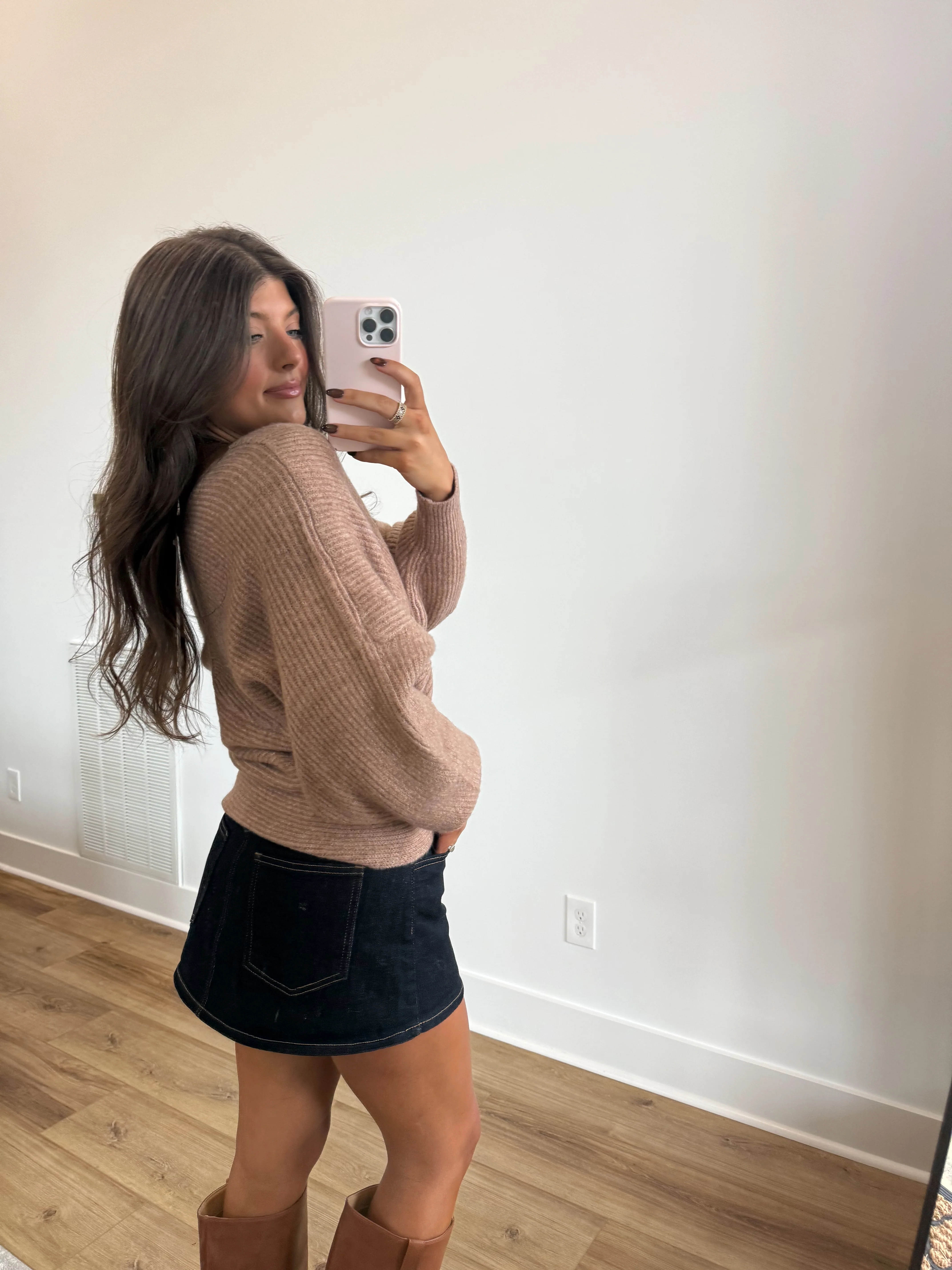 The Maren Wrap Sweater - Image 8