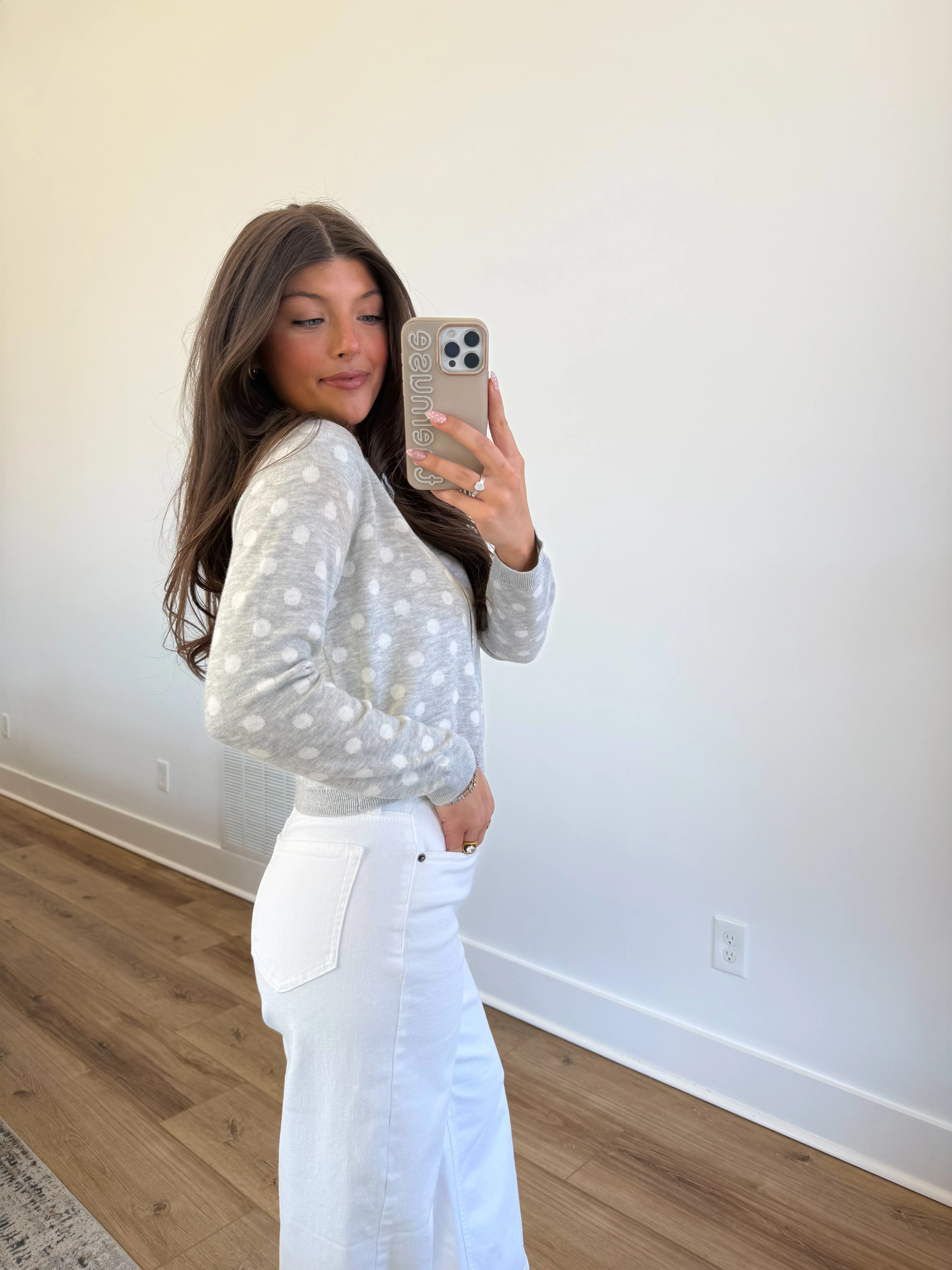 The Margot Cardigan (Grey) - Image 4