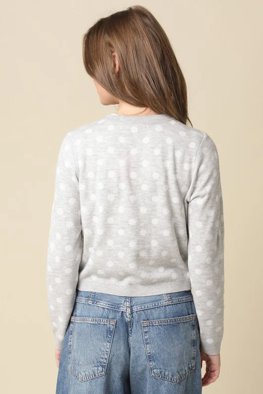 The Margot Cardigan (Grey) - Image 7