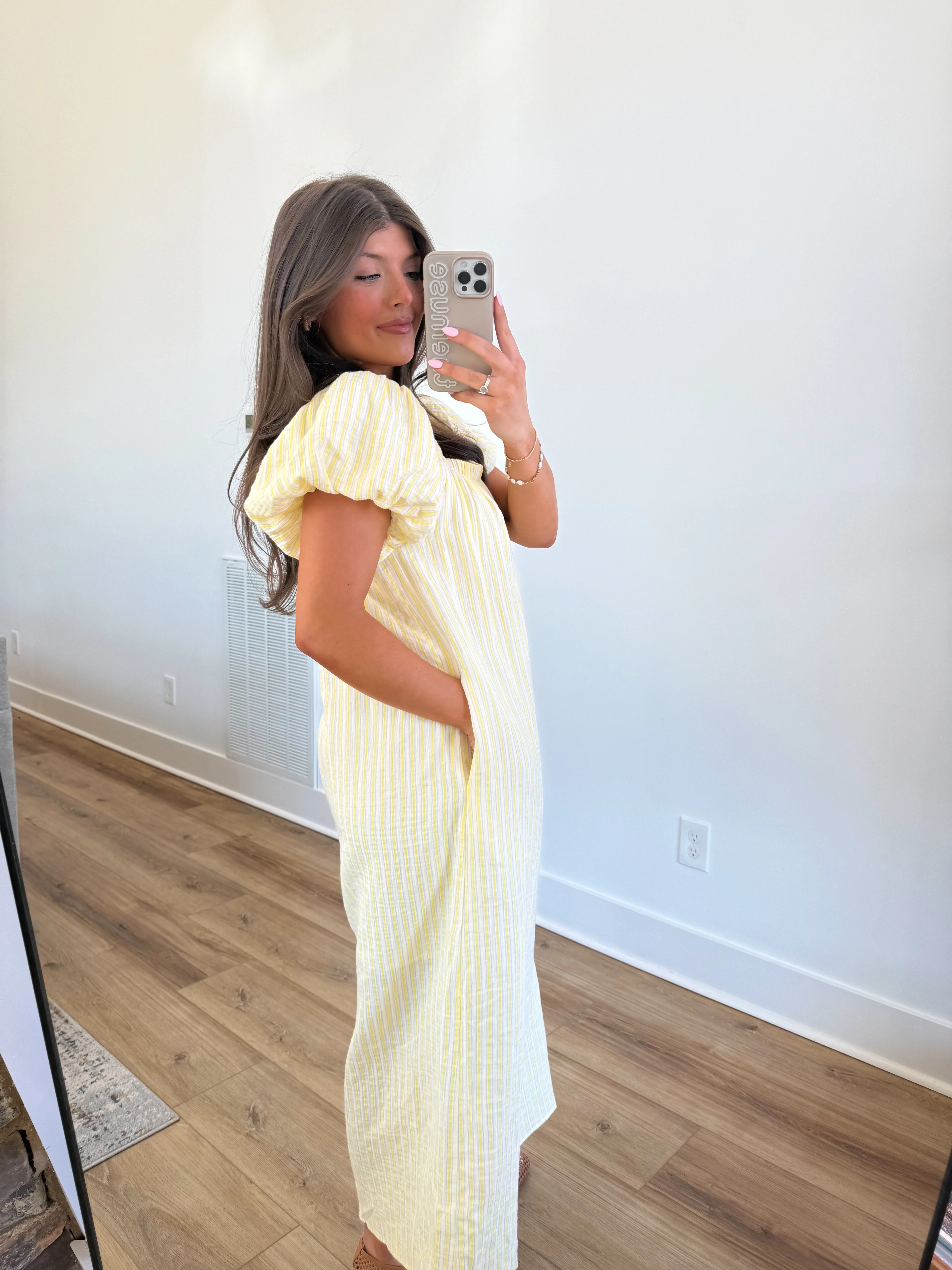 The Milly Dress (Lemon Gingham) - Image 5
