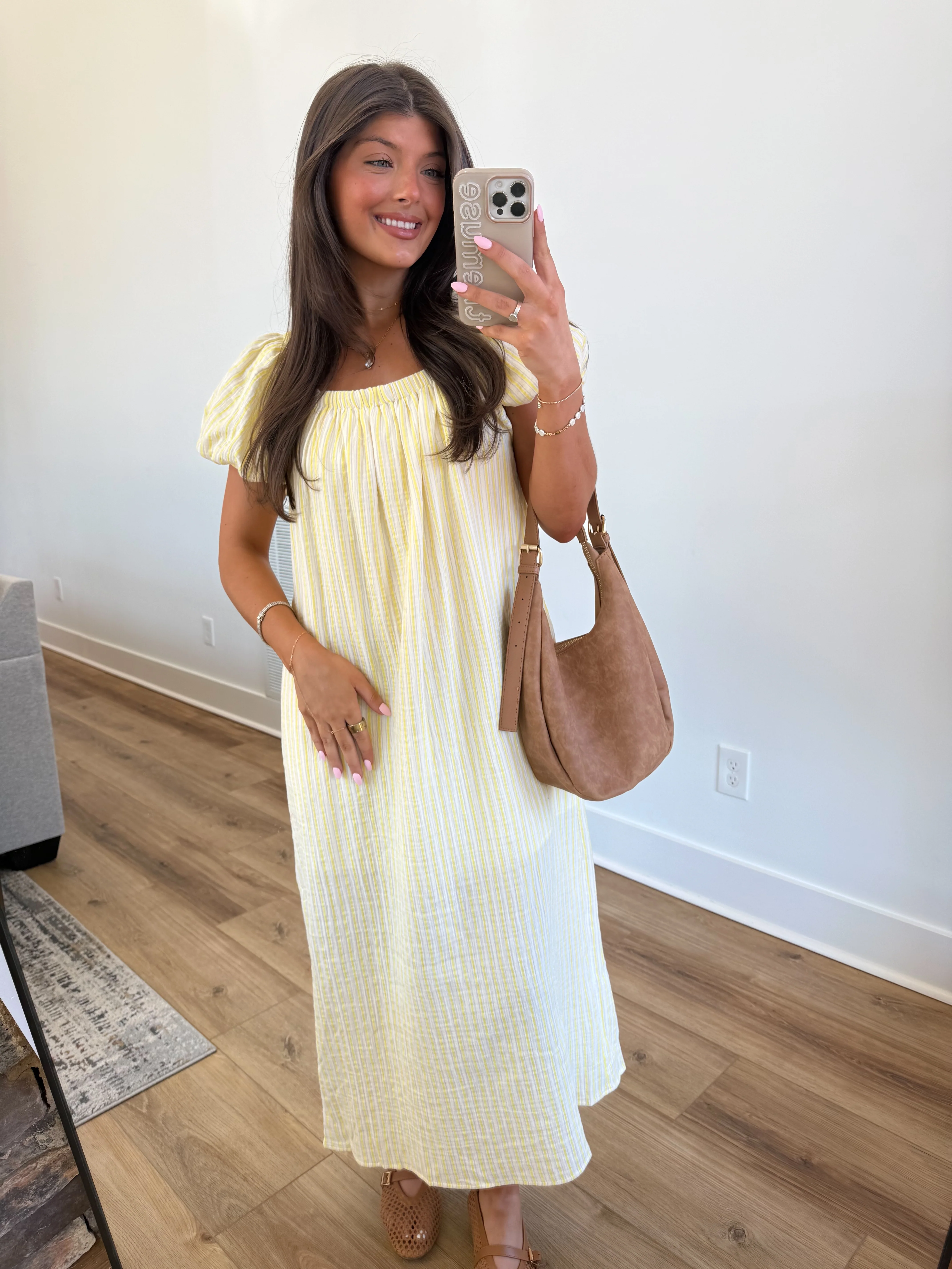 The Milly Dress (Lemon Gingham) - Image 7