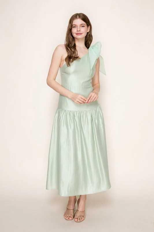 The Mint Bow Dress - Image 5