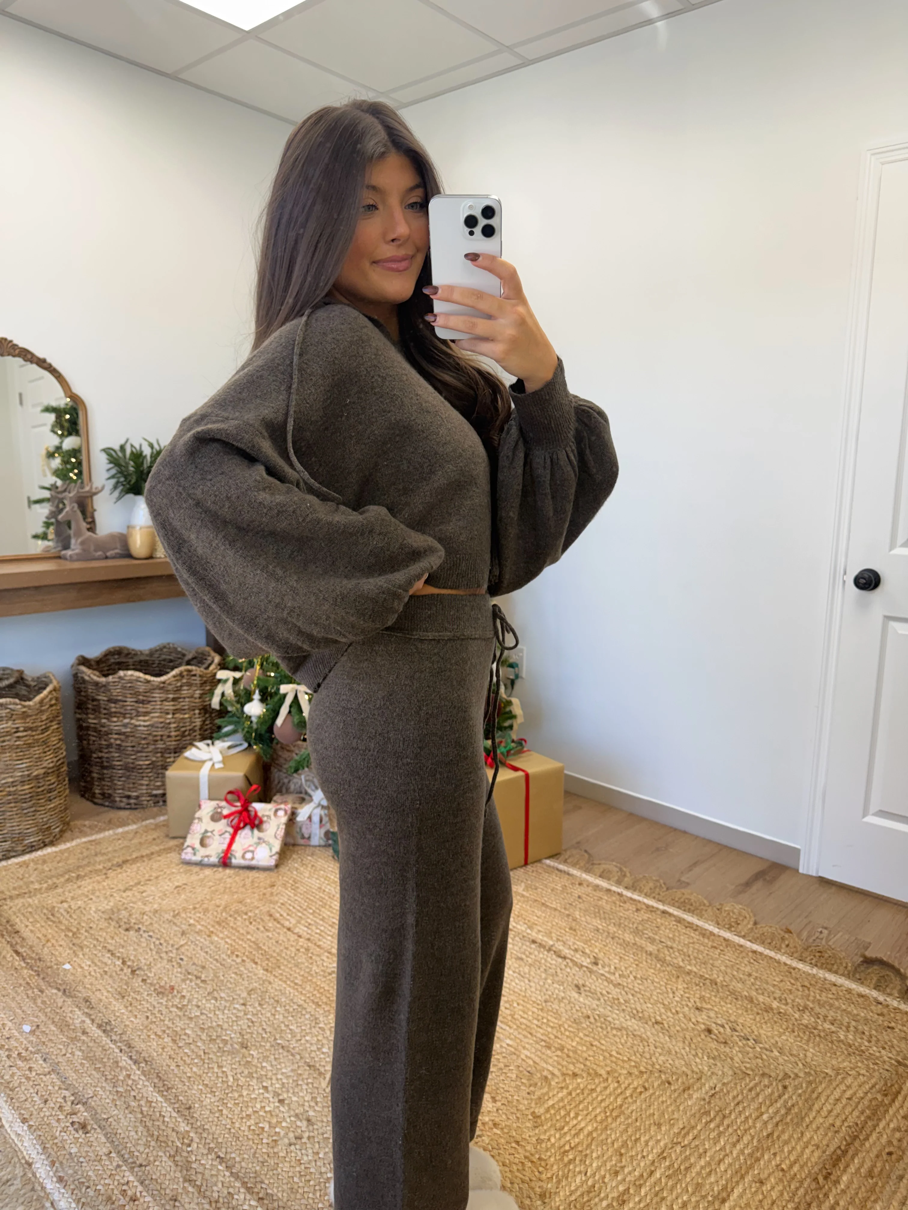 The Mocha Balloon Knit Set - Image 5
