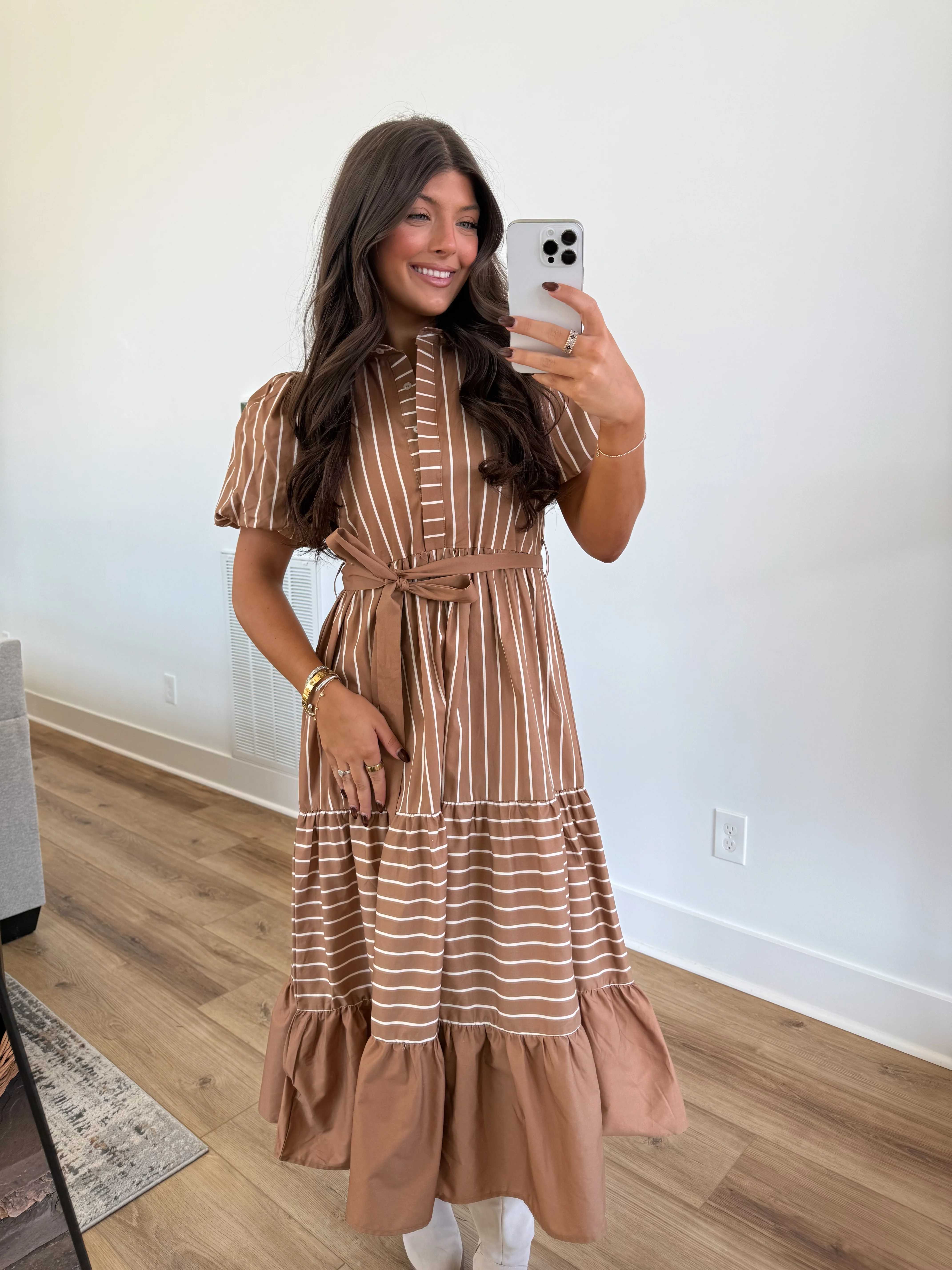 The Mocha Ribbon Dress - Image 4