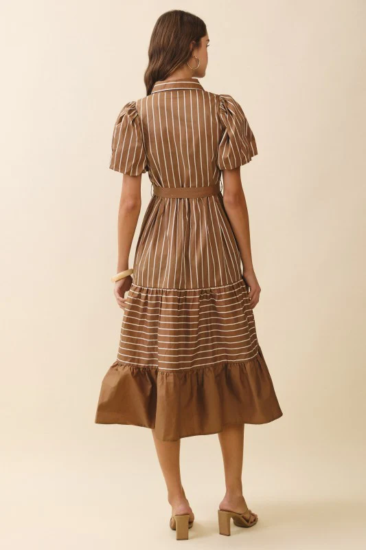 The Mocha Ribbon Dress - Image 8