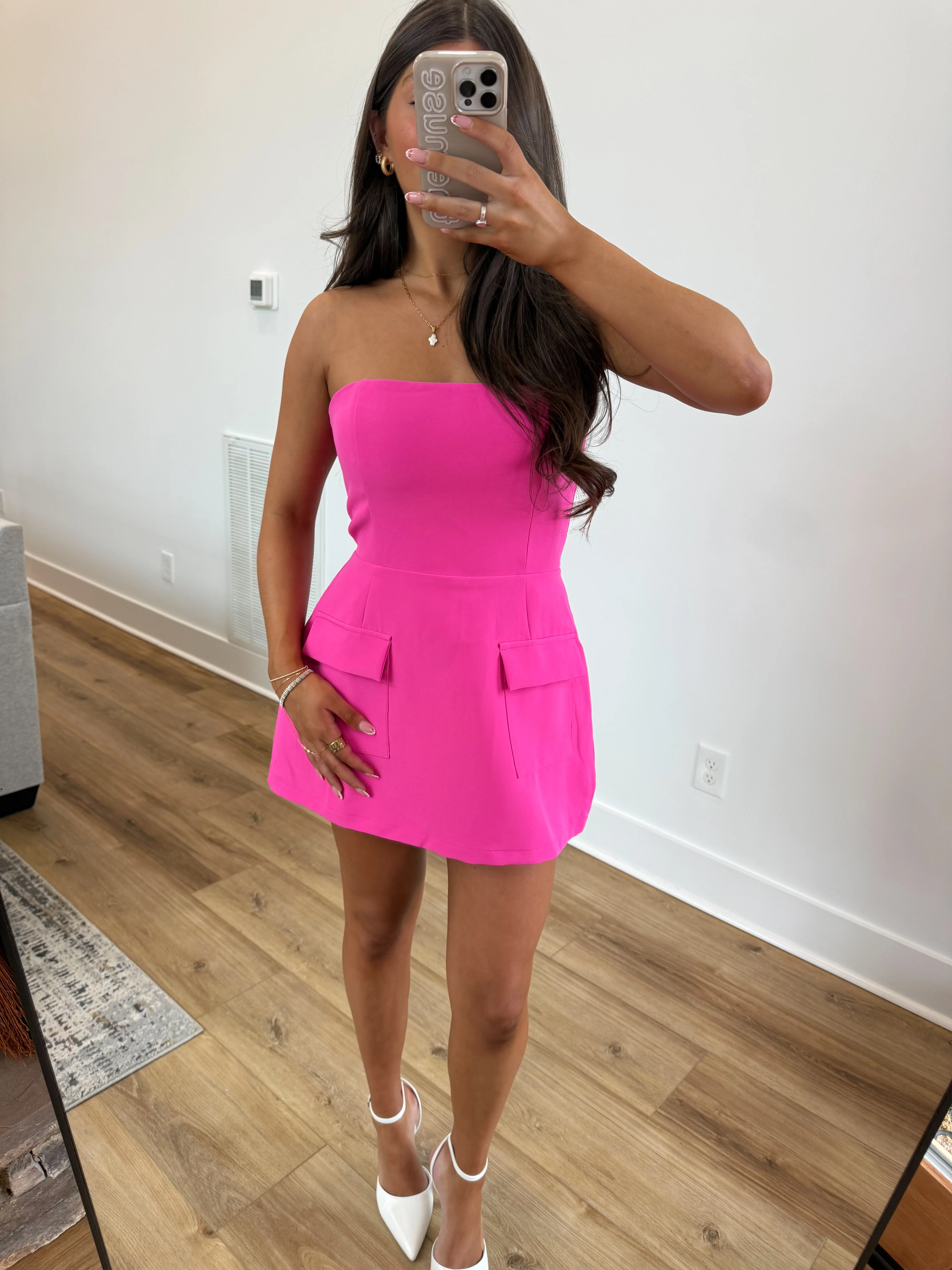 The Muse Romper (Barbie Pink) - Image 4