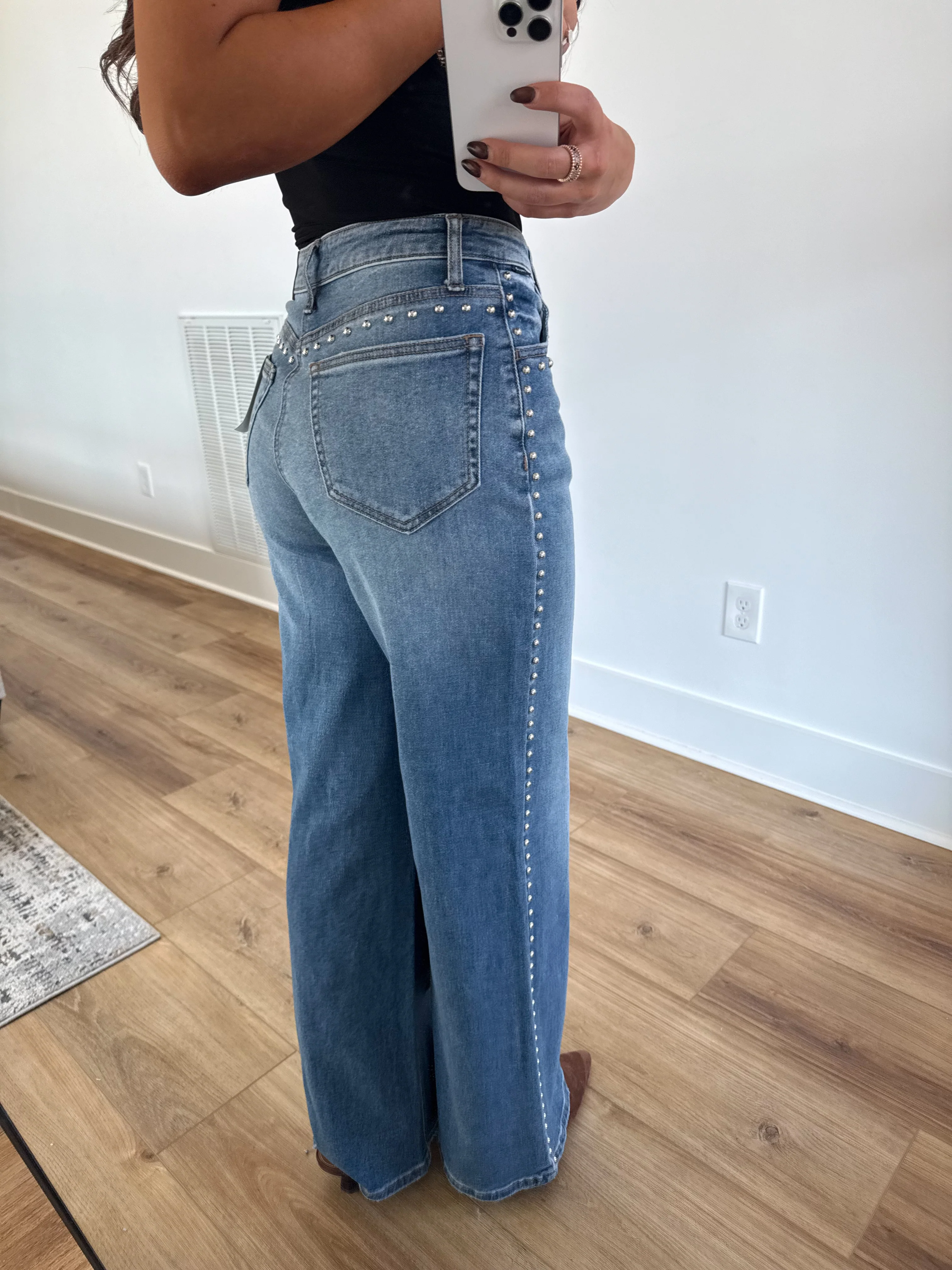 The Muse Studded Denim - Image 2