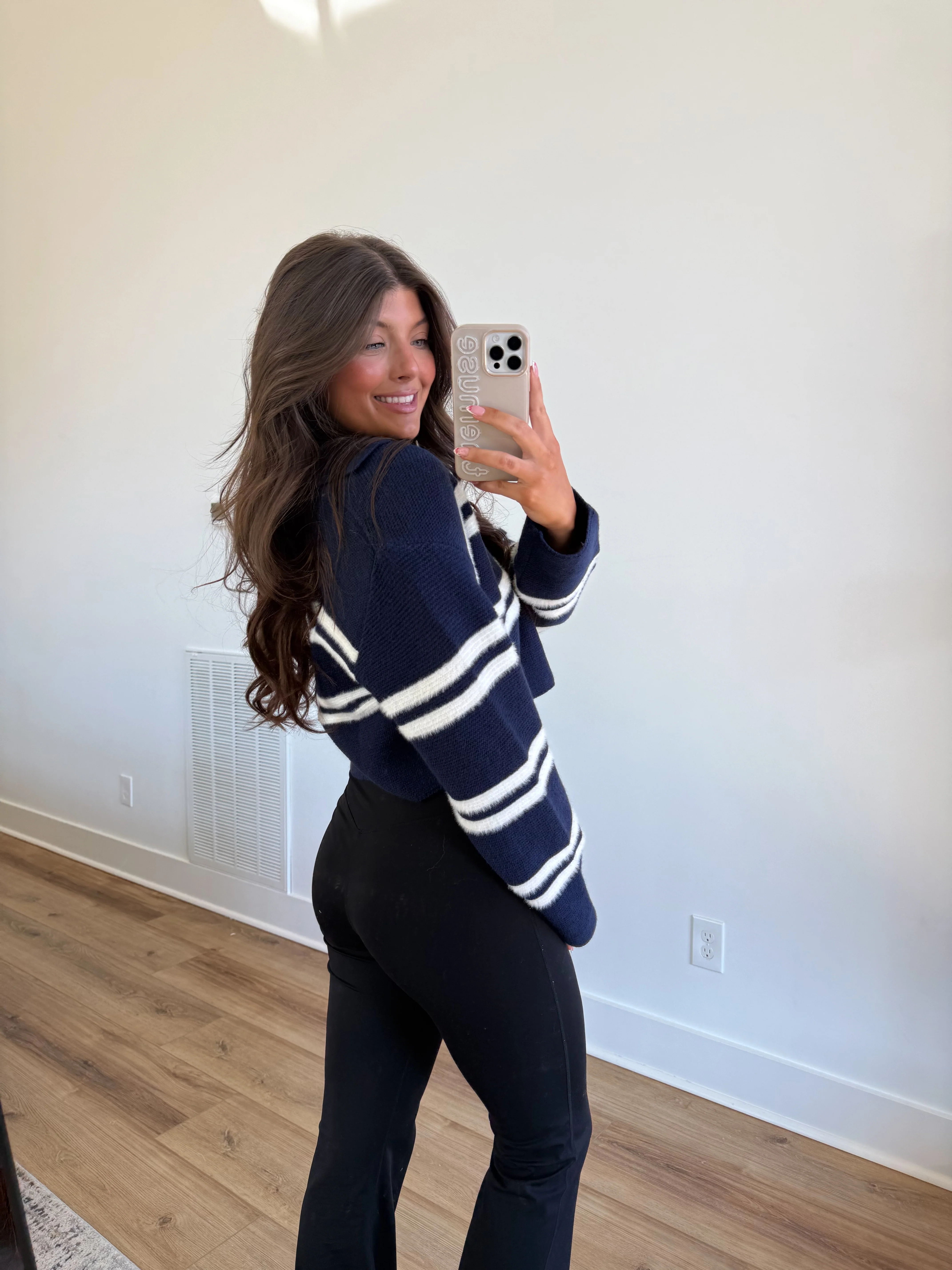 The Navy Stripe Sweater - Image 4