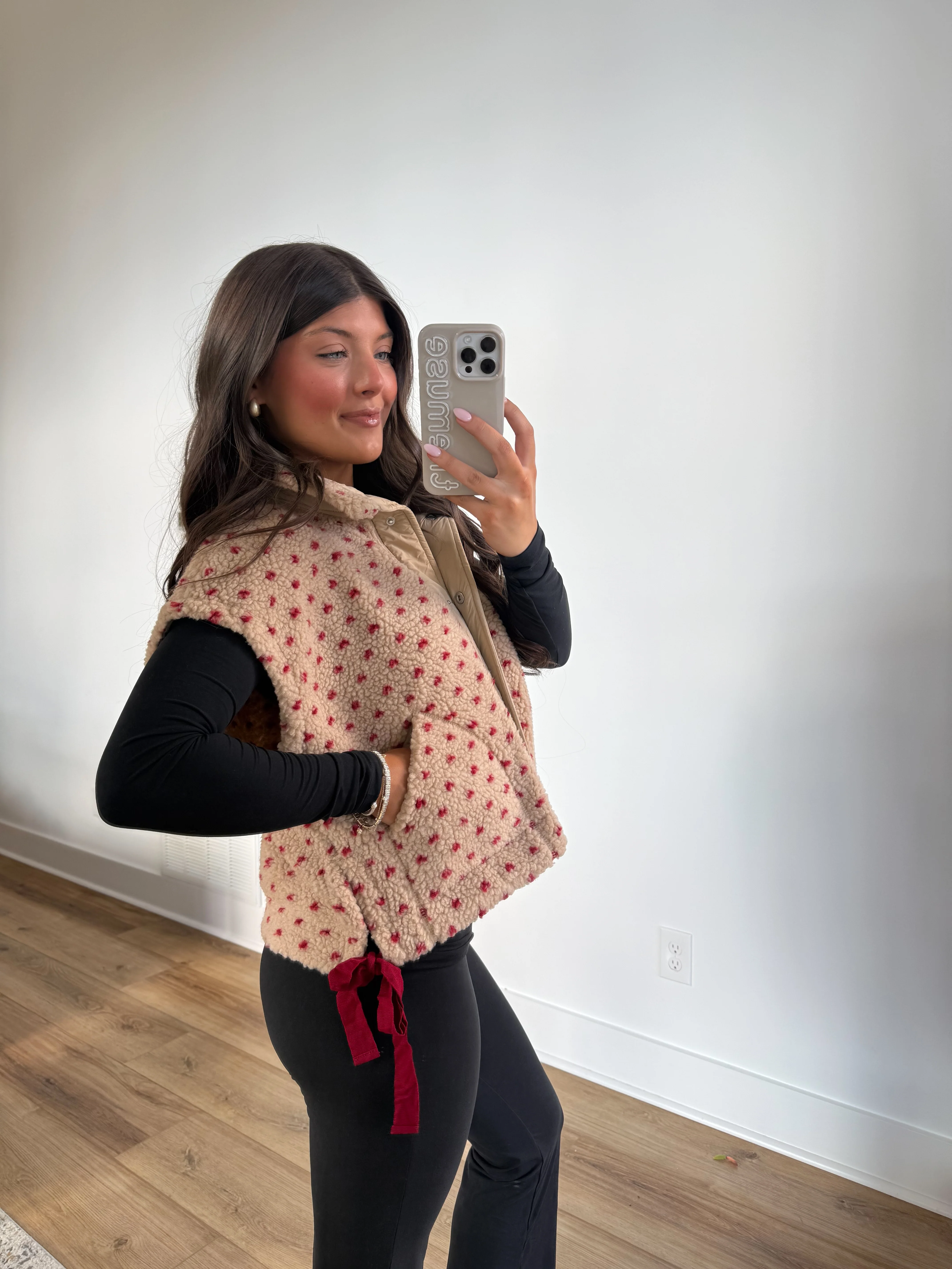 The North Pole Sherpa Vest (Restock) - Image 2