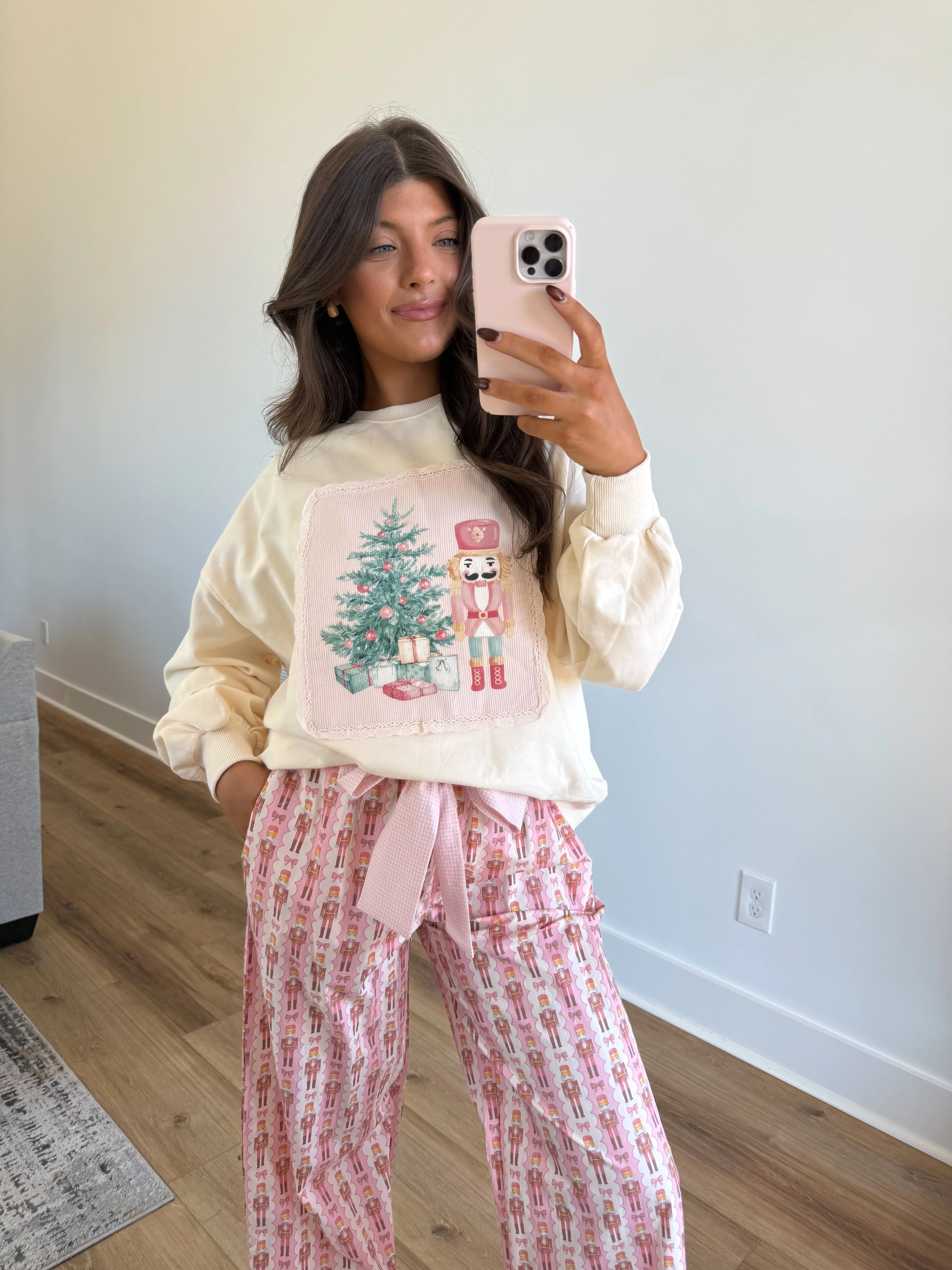 The Nutcracker Dreams Crewneck (Cream) - Image 4