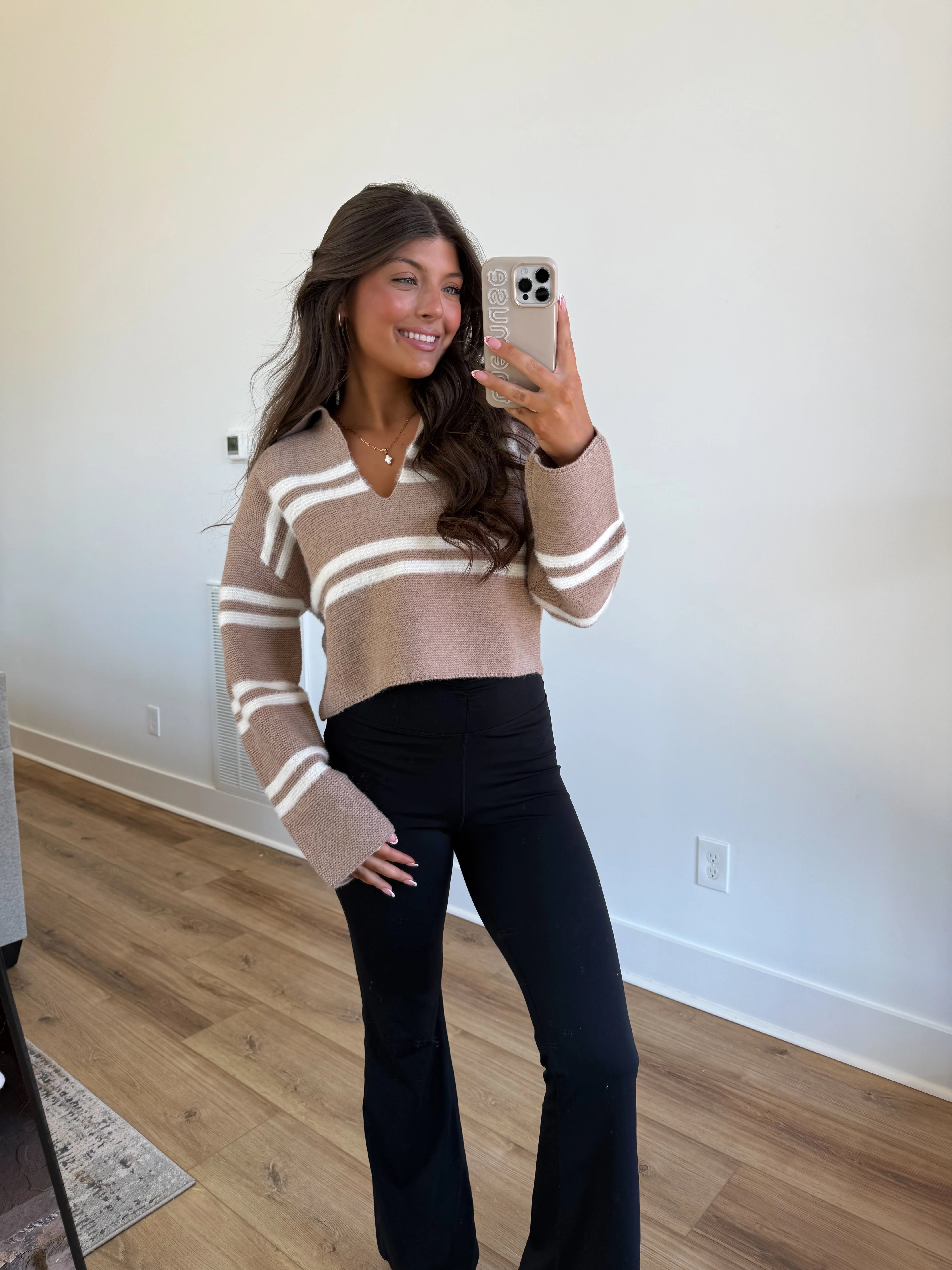 The Oat Stripe Sweater