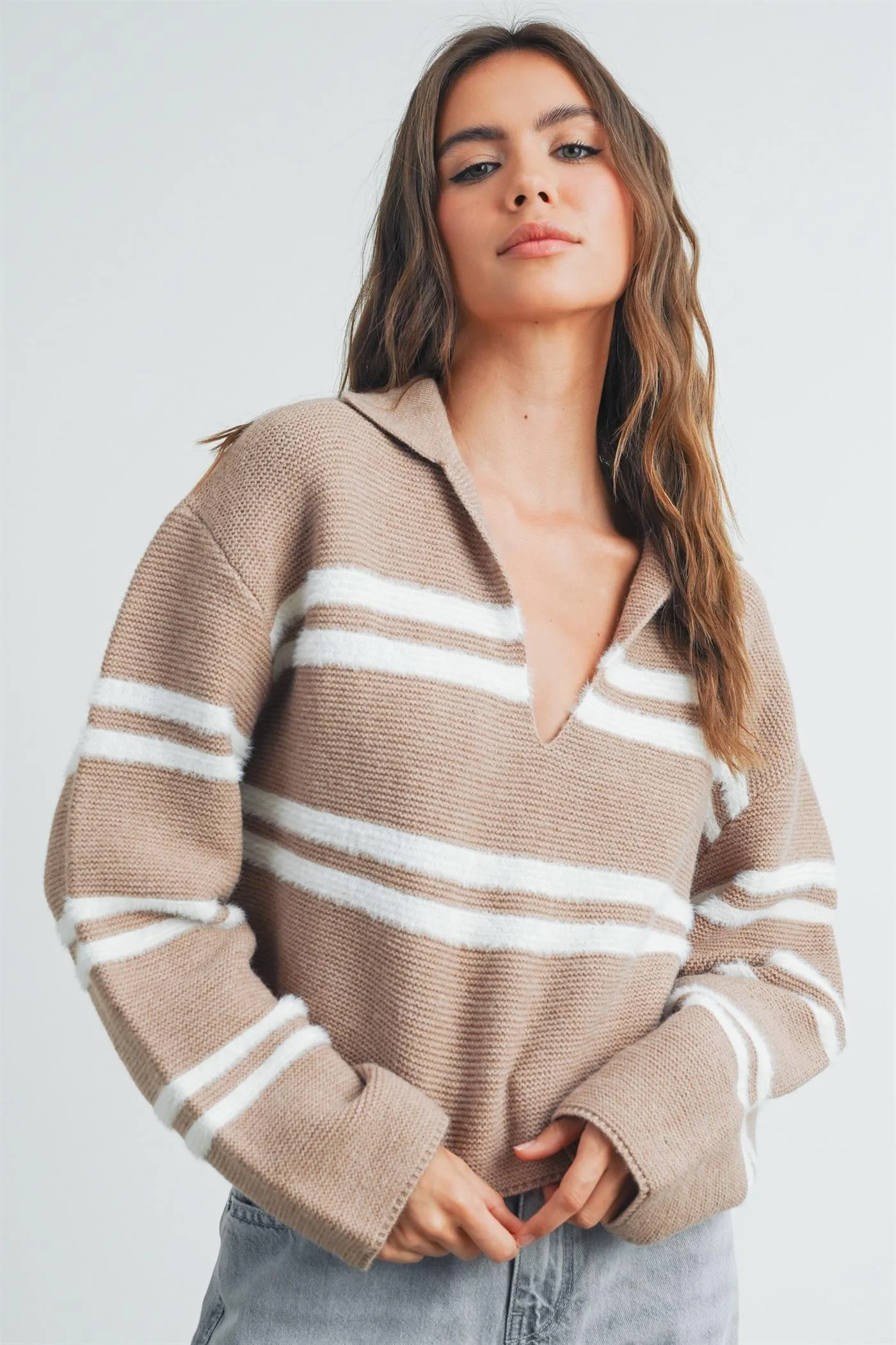 The Oat Stripe Sweater - Image 7