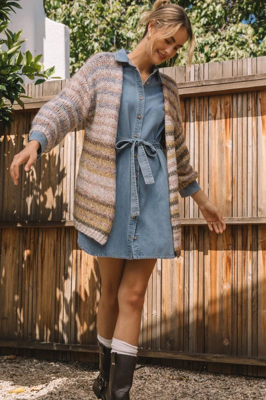 The Pastel Lines Cardigan - Image 5