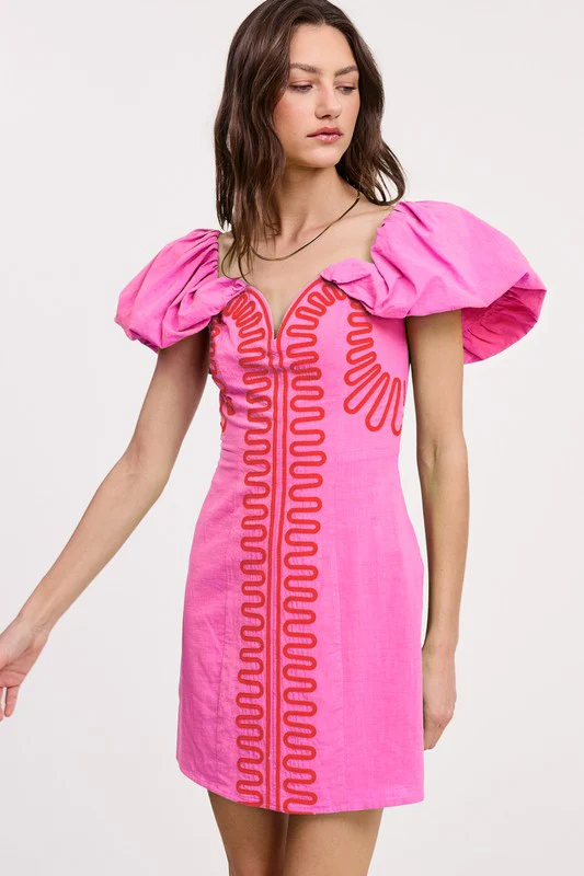 The Pink Paloma Dress - Image 9