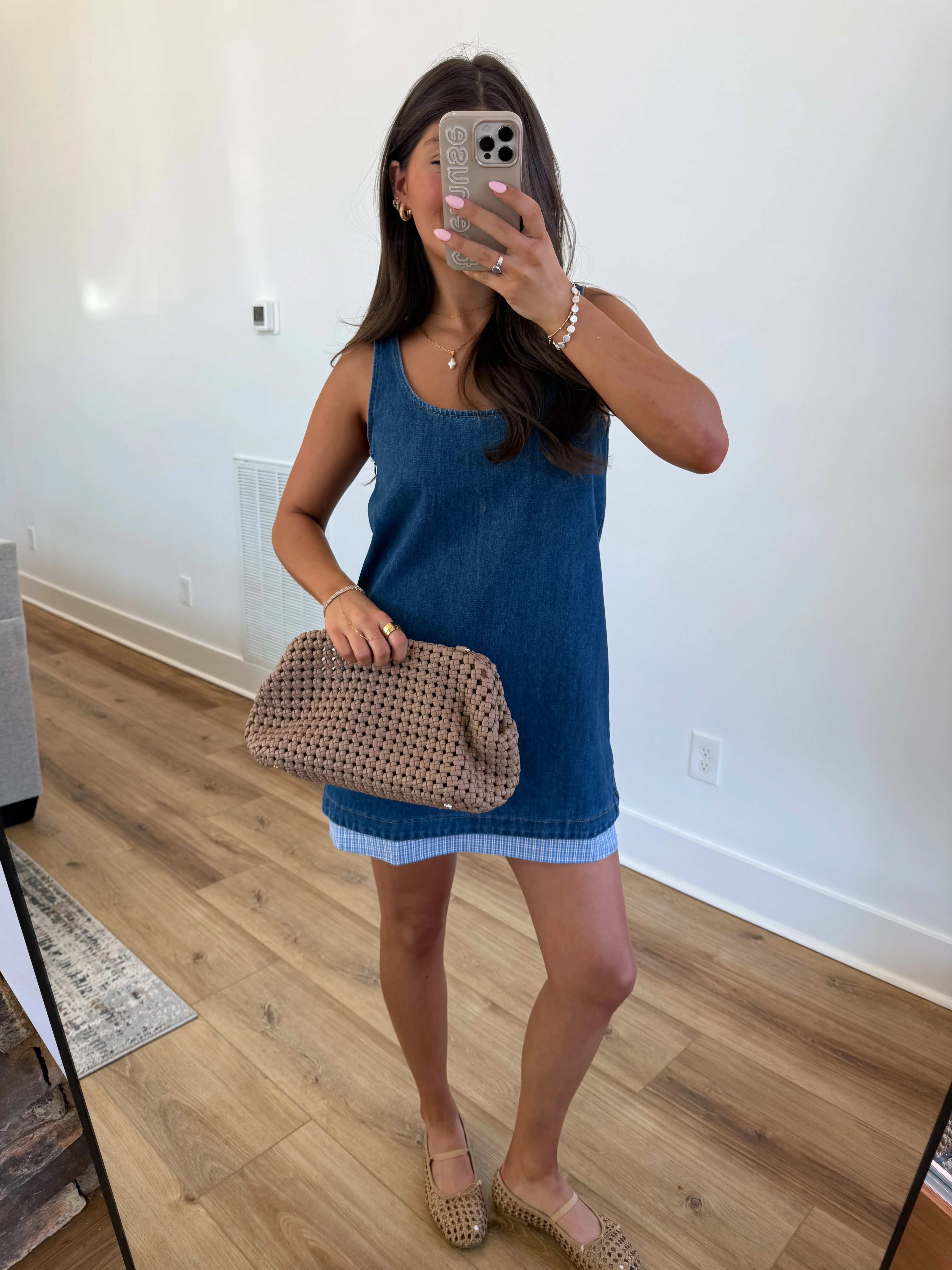 The Pippa Denim Dress(Restock) - Image 4