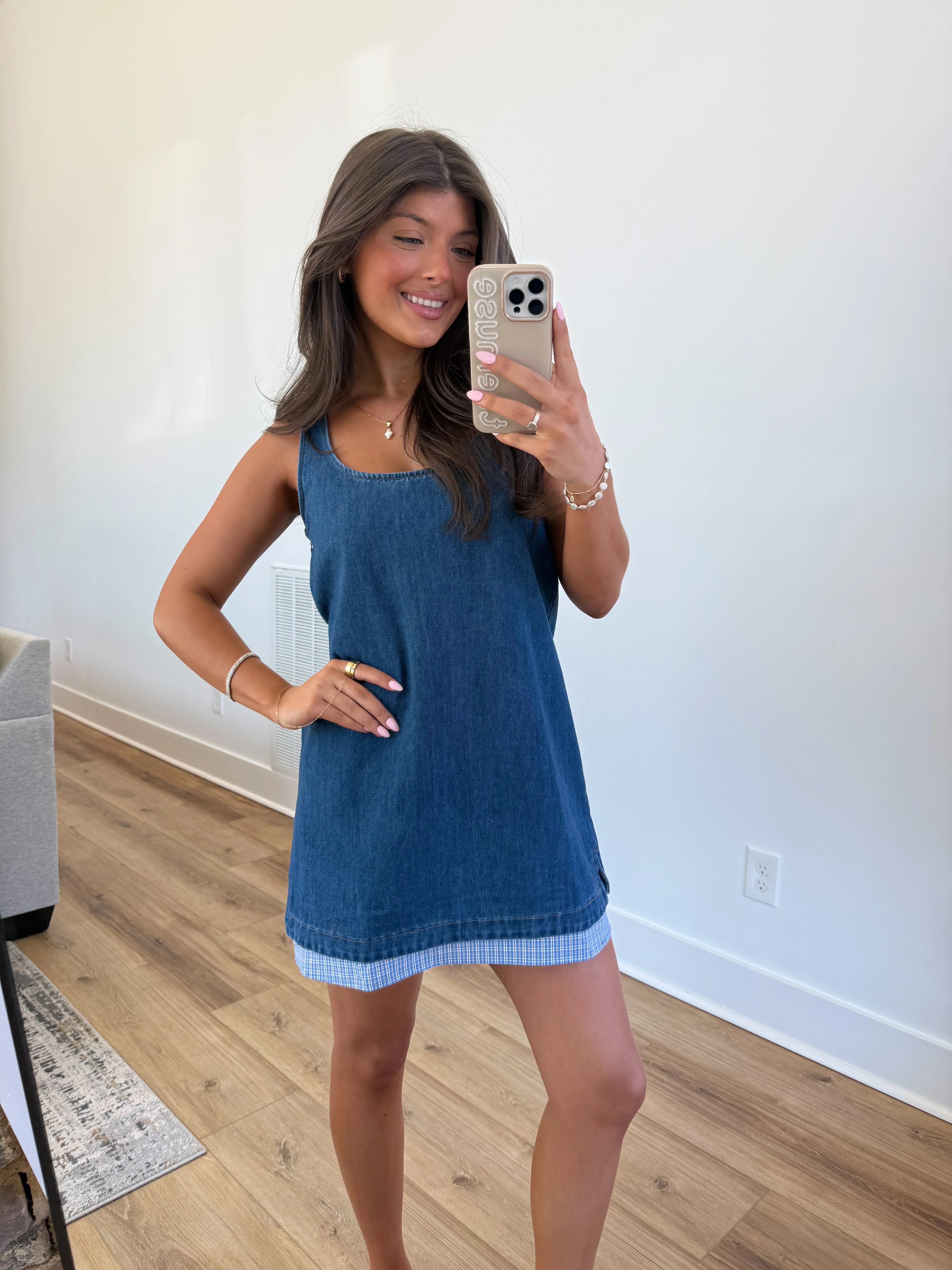 The Pippa Denim Dress(Restock) - Image 5