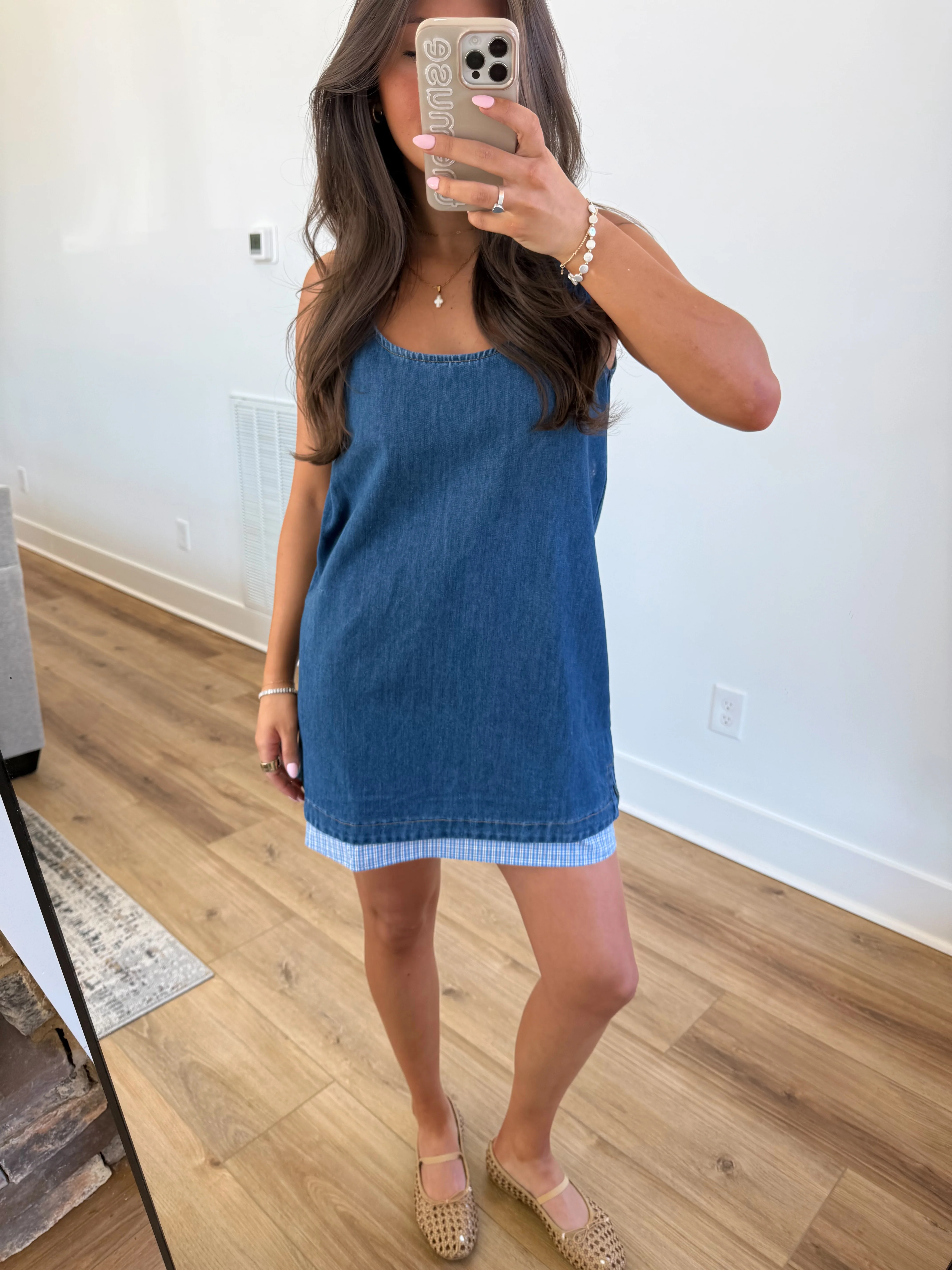 The Pippa Denim Dress(Restock) - Image 6