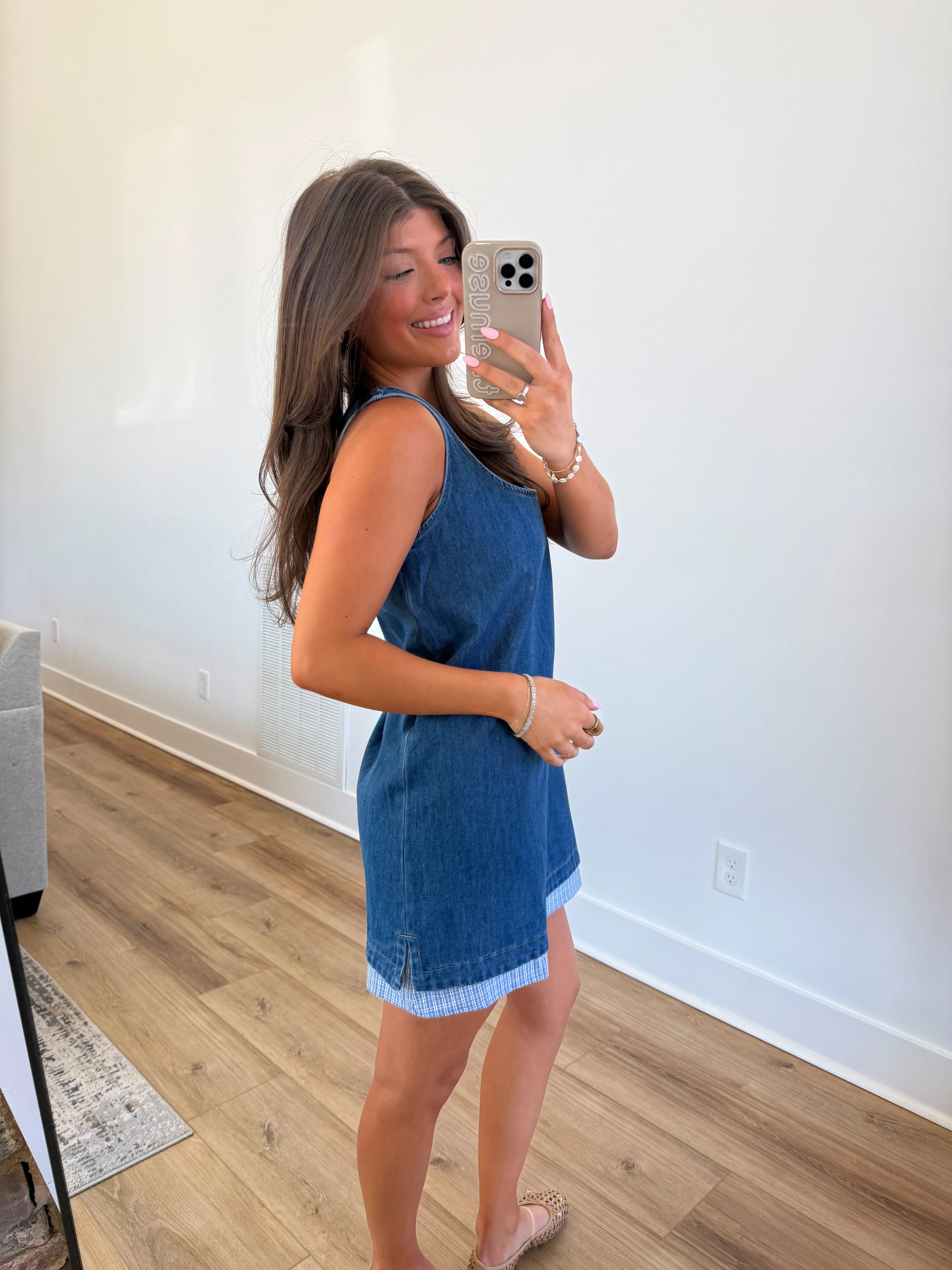 The Pippa Denim Dress(Restock) - Image 8