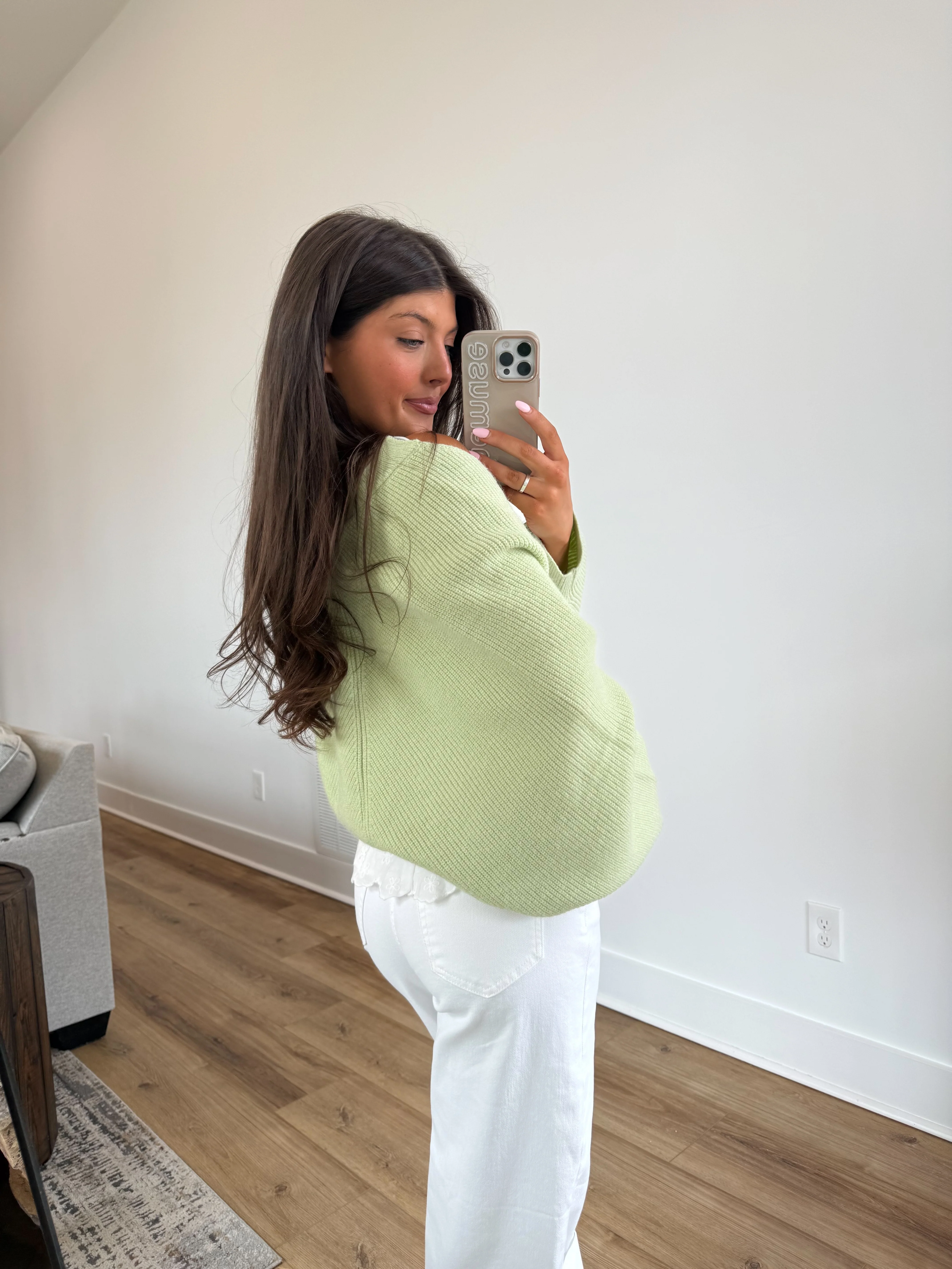 The Pistachio Cardigan Shawl (Restock) - Image 5