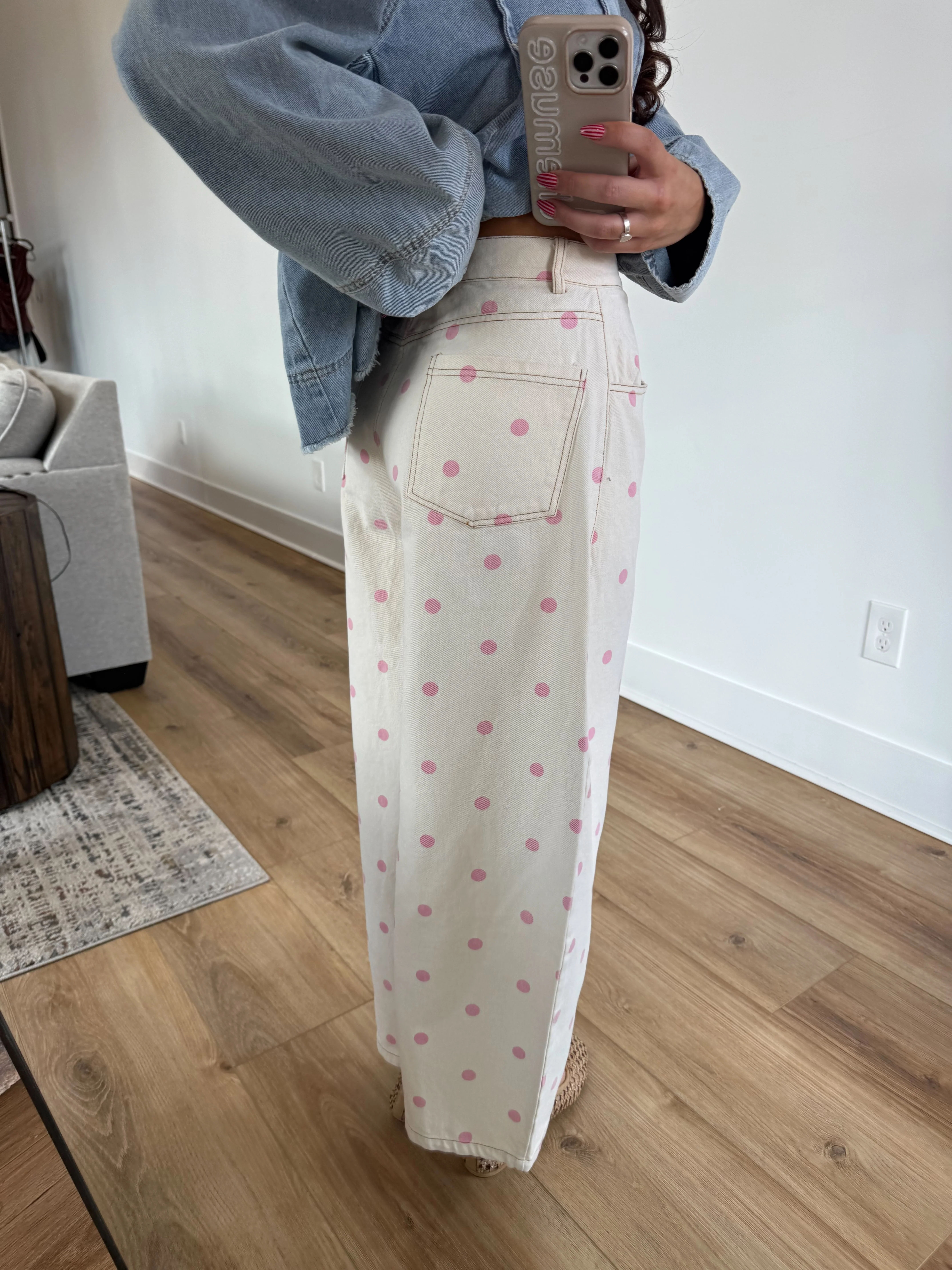 The Polly Barrel Jean (Pink) - Image 3