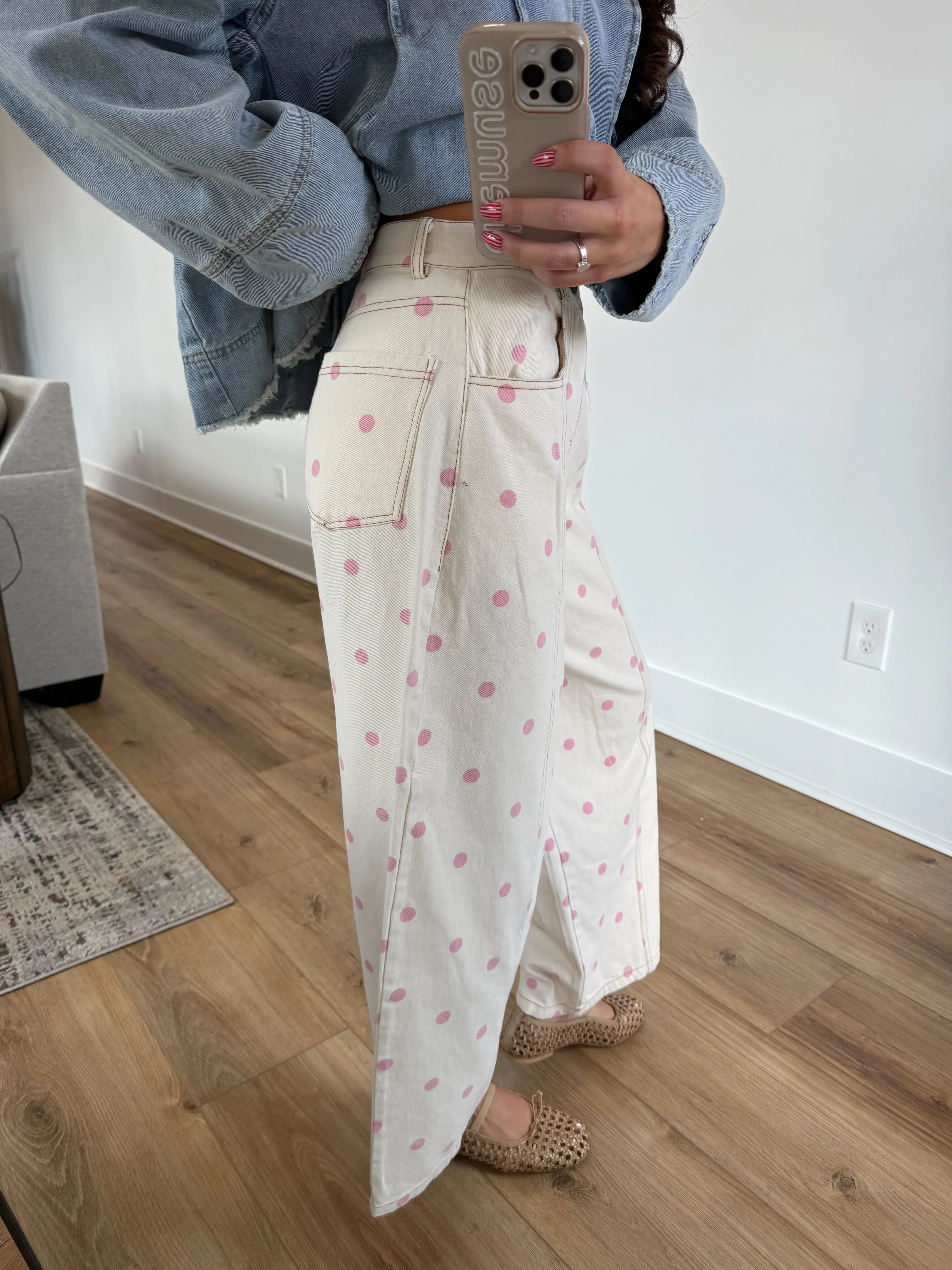 The Polly Barrel Jean (Pink) - Image 5