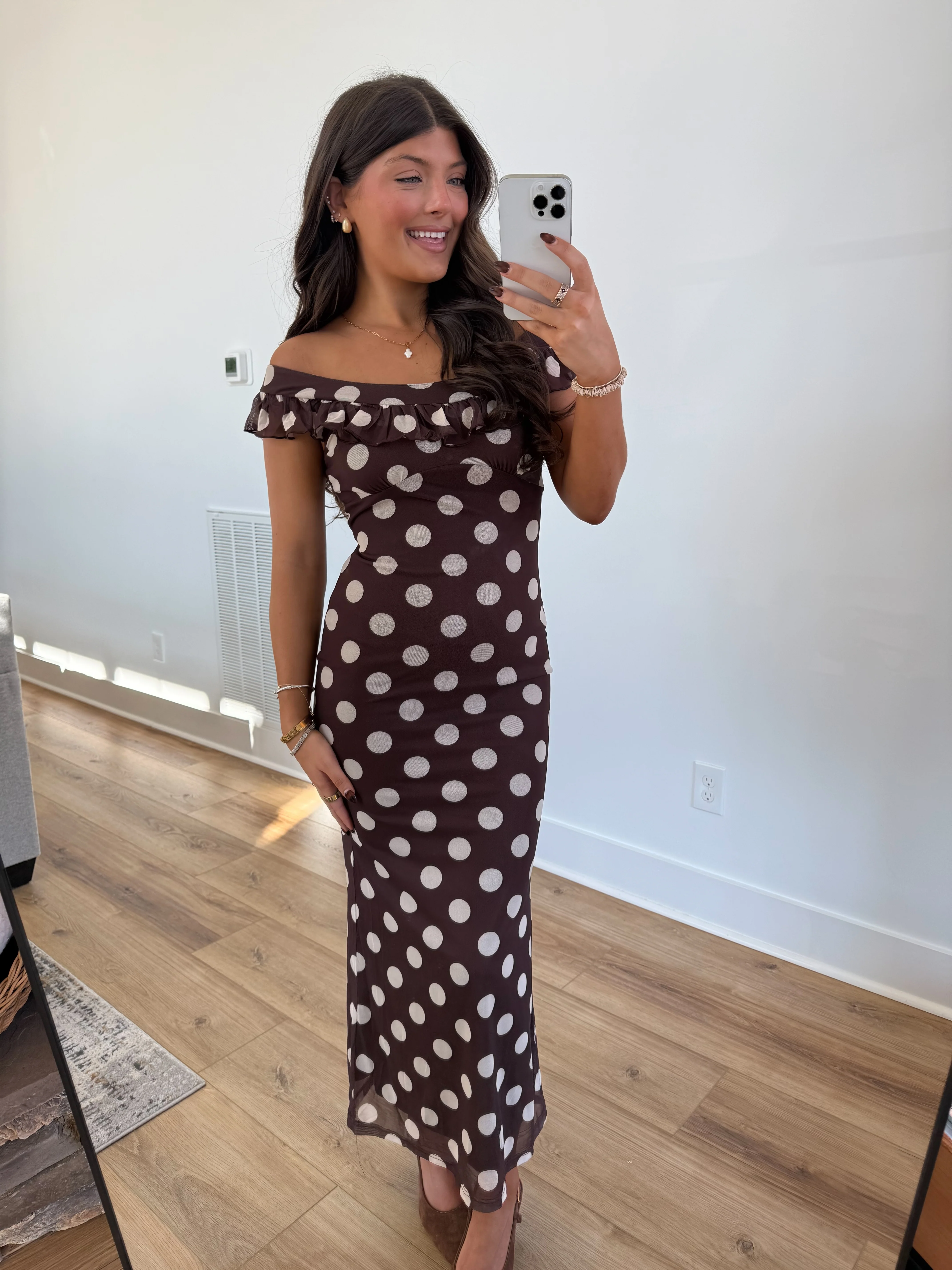 The Retro Muse Polka Dress - Image 6