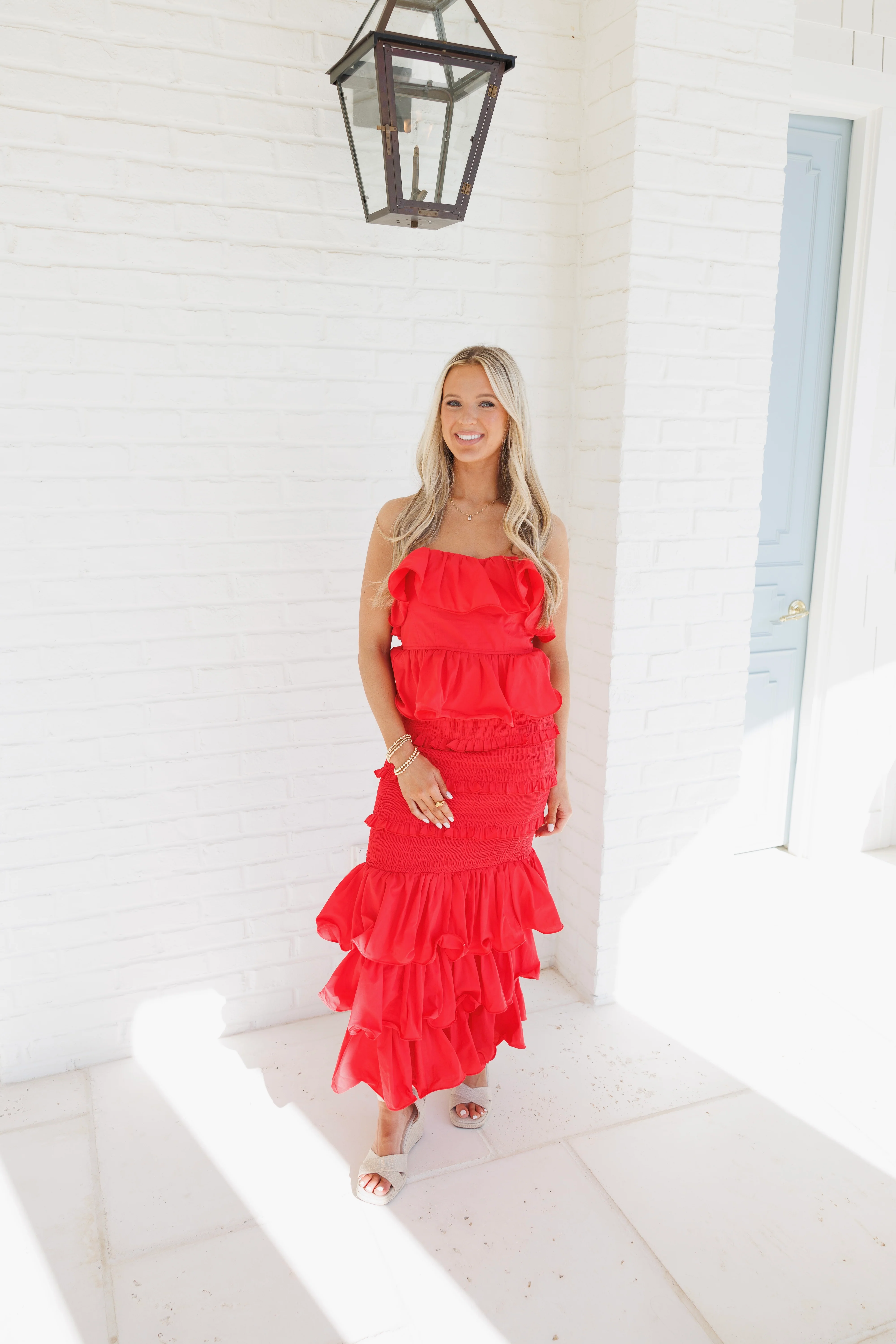 The Roja Ruffle Set