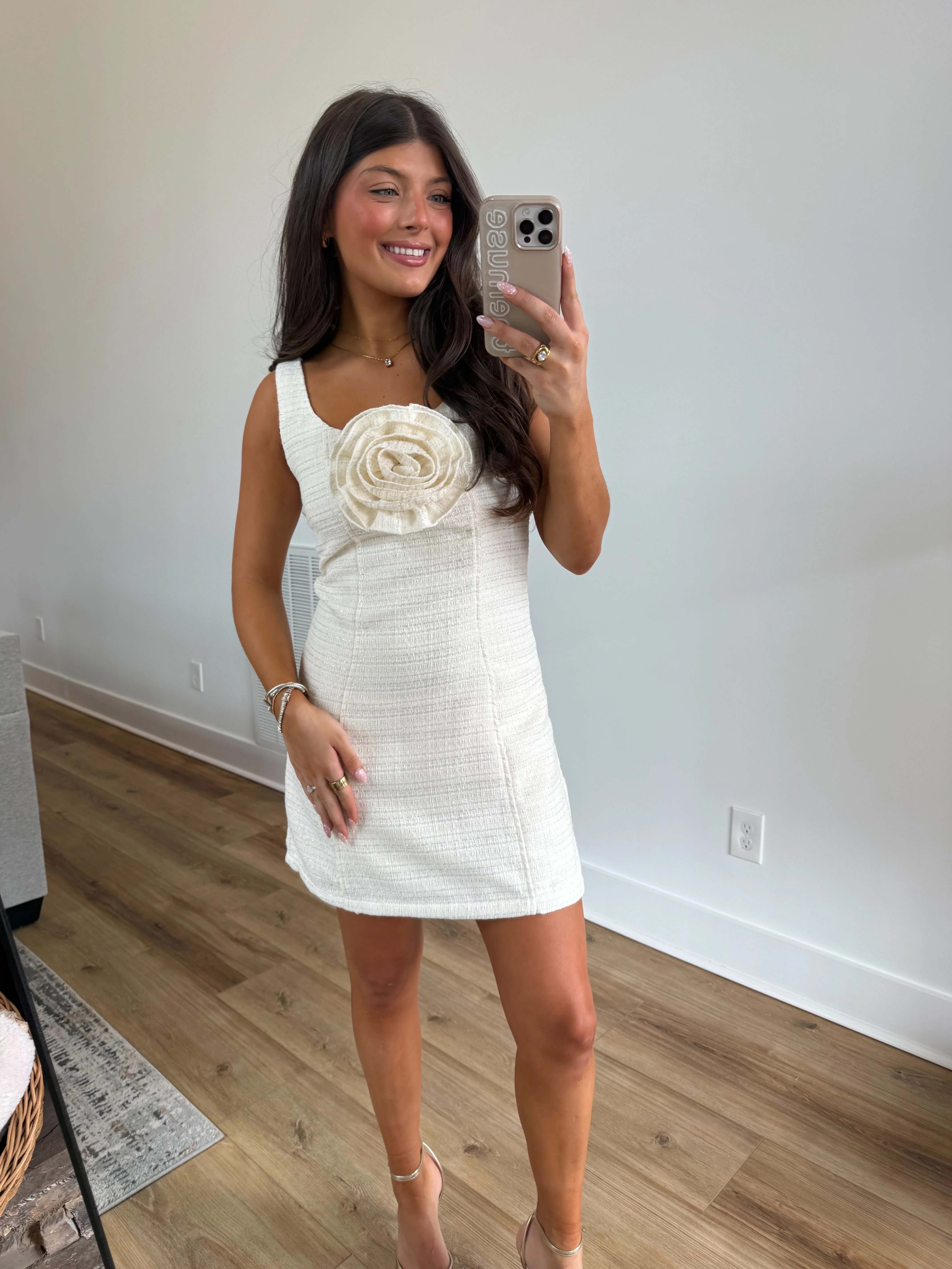 The Rosie Dress (White) - Image 2