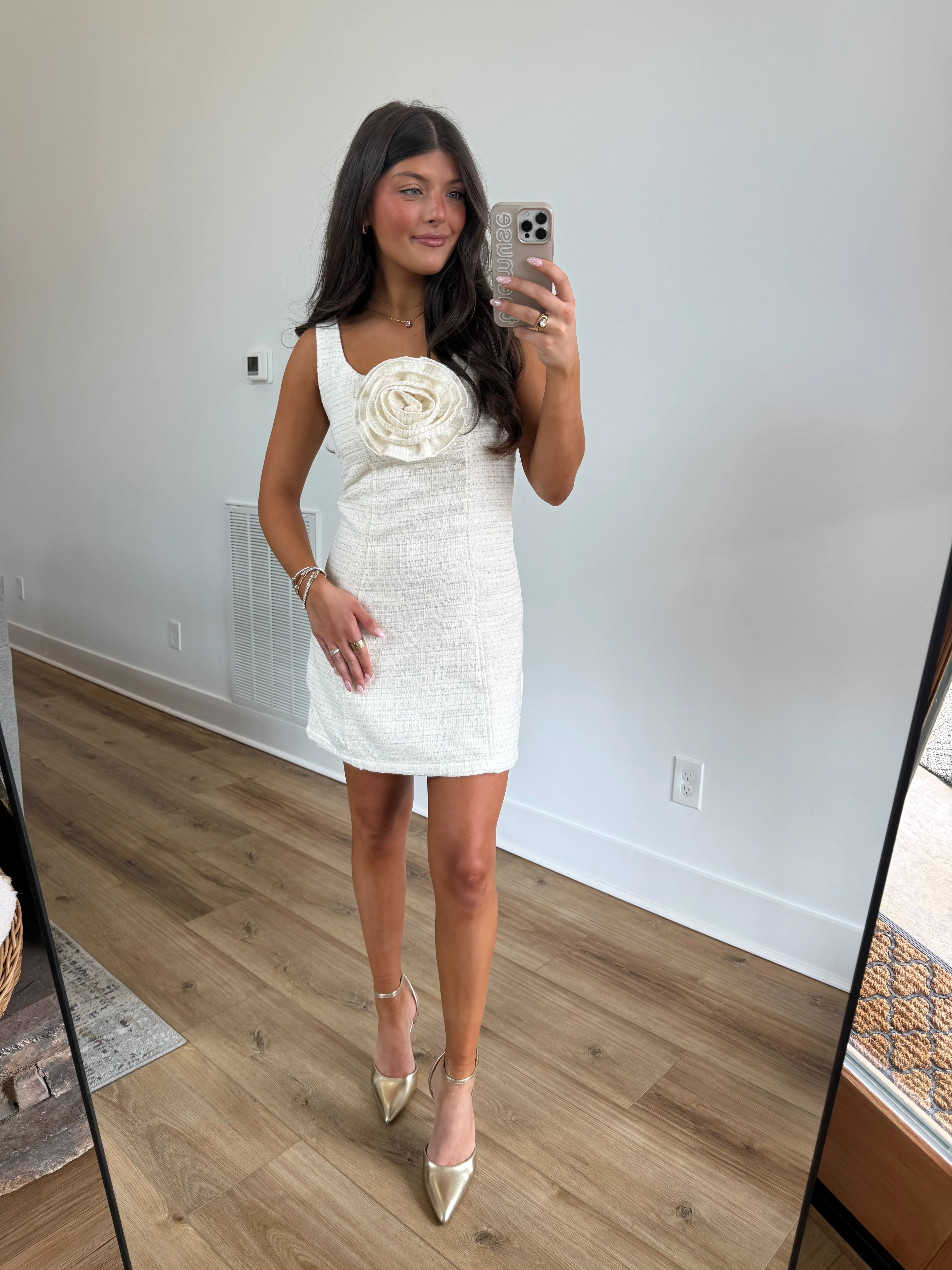 The Rosie Dress (White) - Image 4