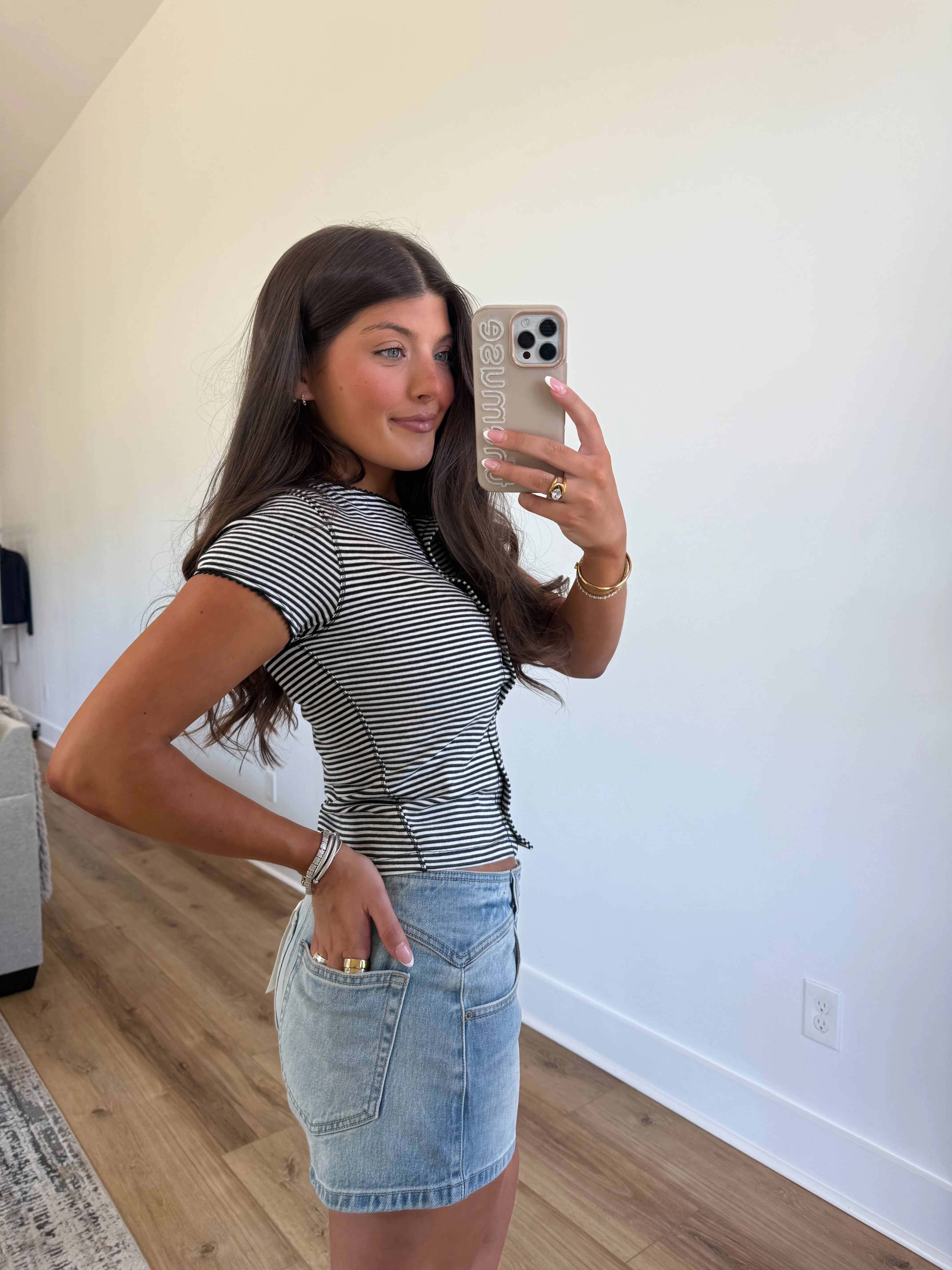 The Rue Stripe Top - Image 3