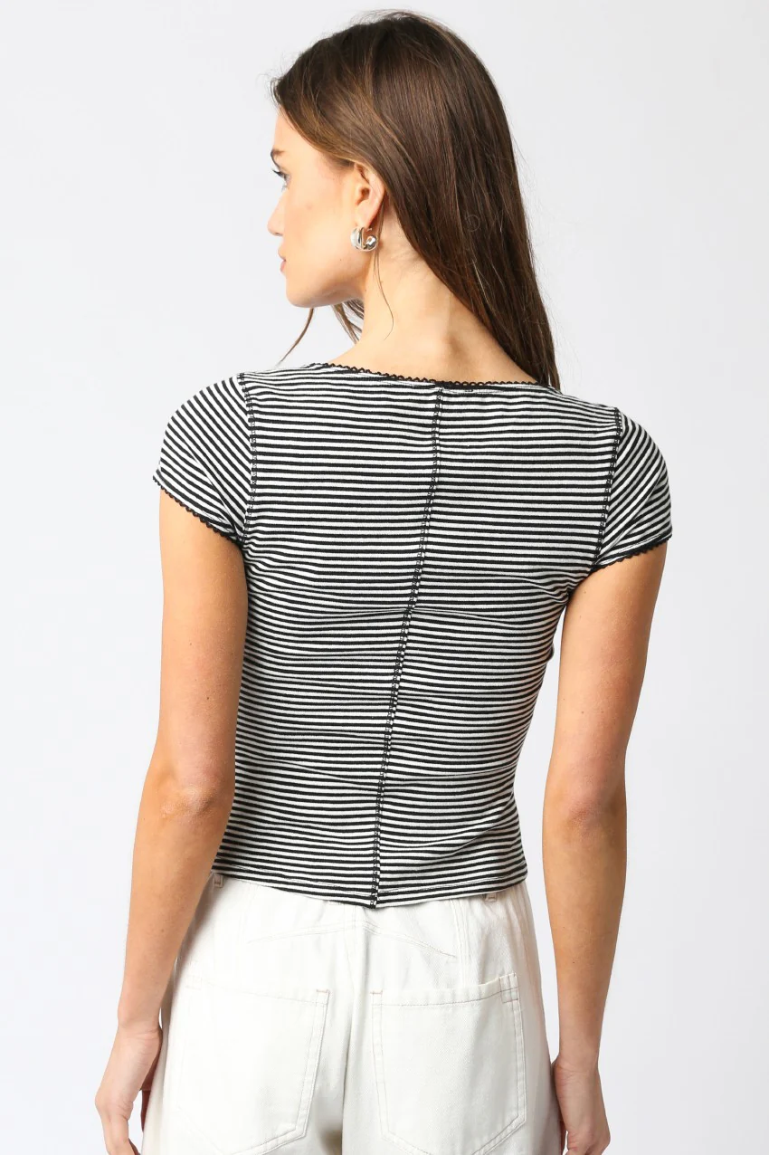 The Rue Stripe Top - Image 6