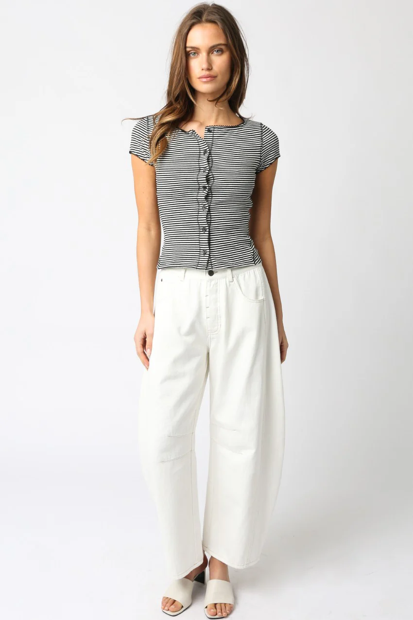 The Rue Stripe Top - Image 7