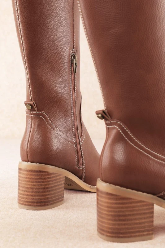 The Sandstone Boot (Brown Leather) - Image 3