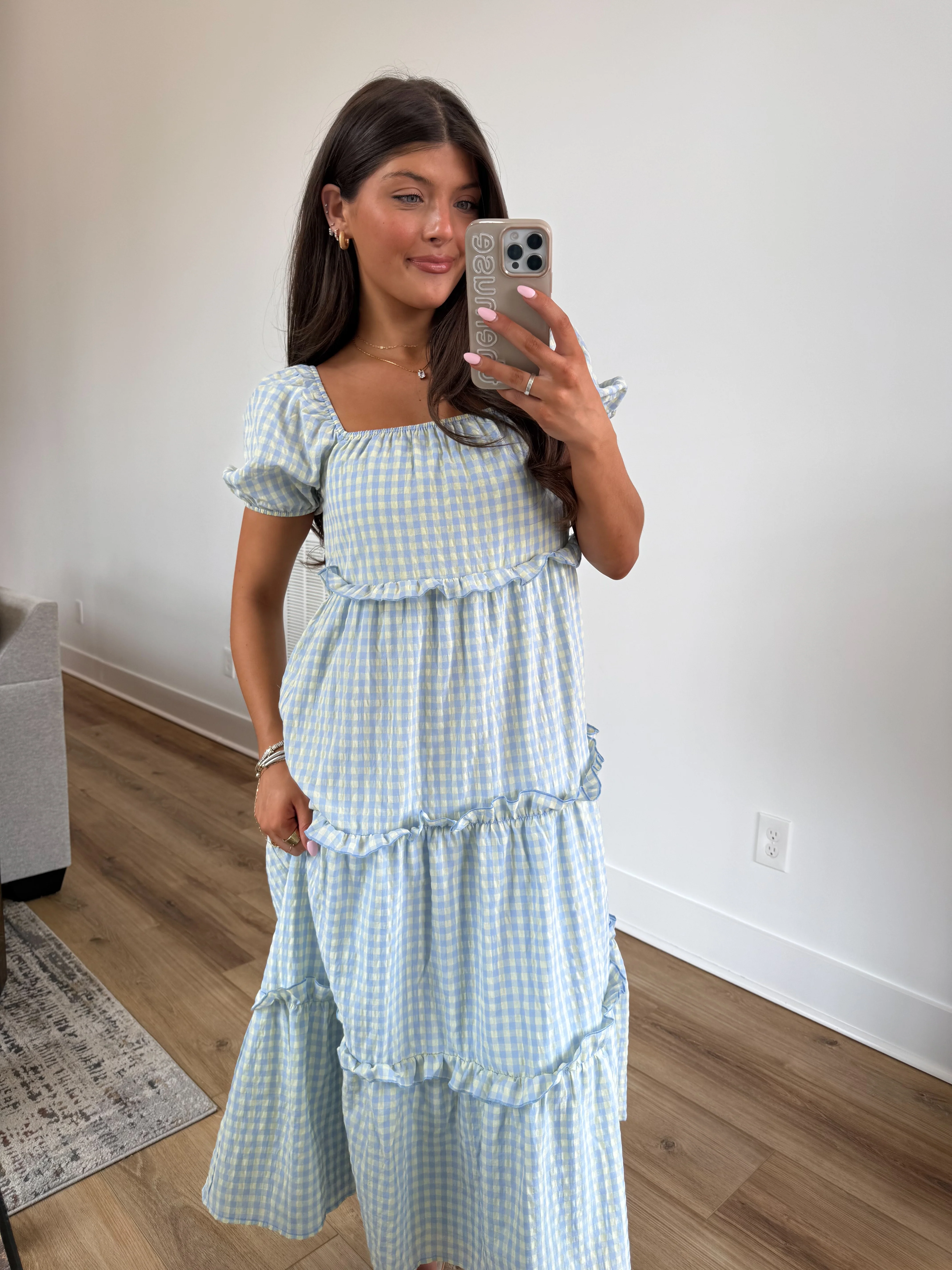 The Savannah Gingham Dress - Image 2