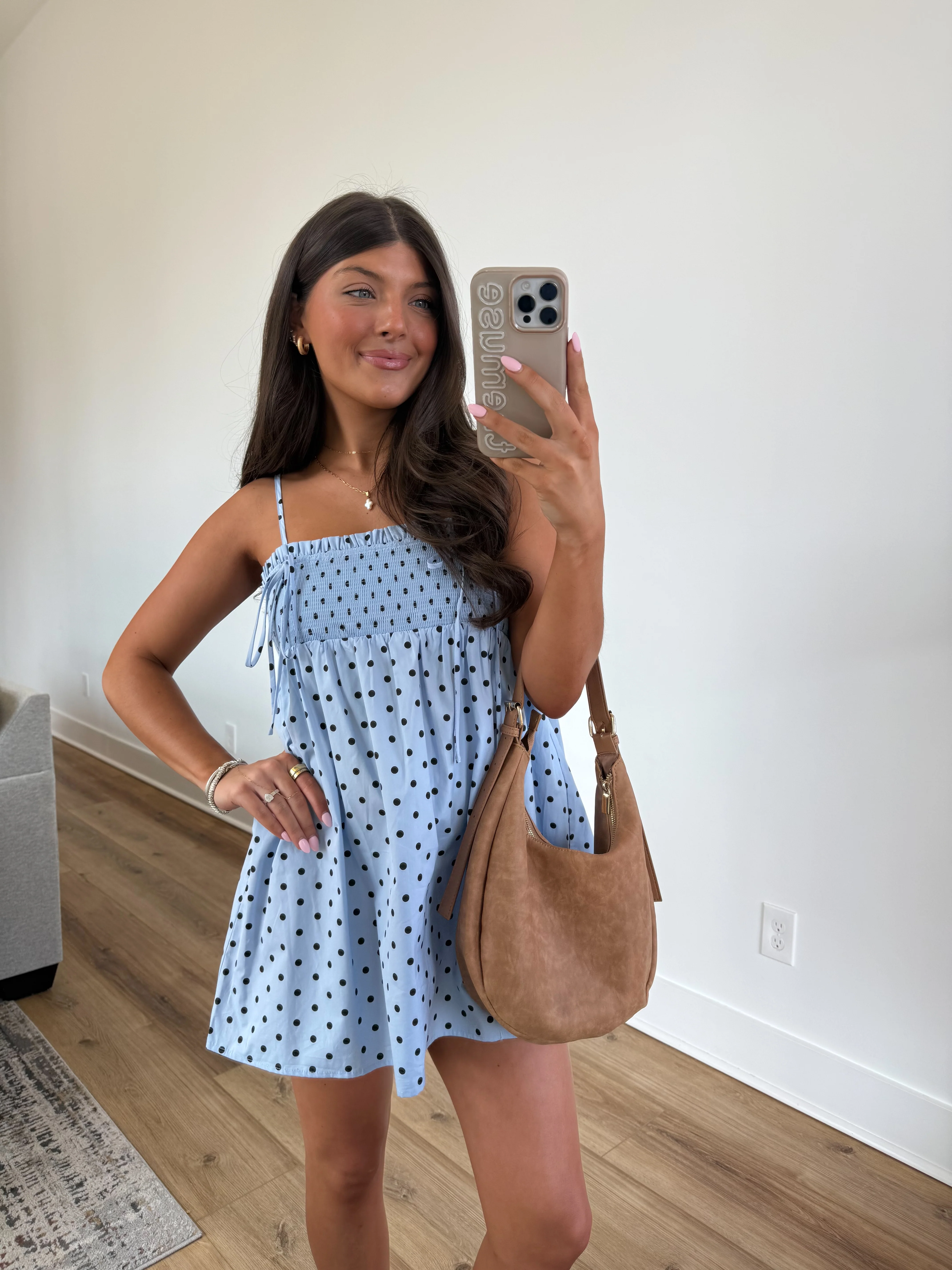 The Selene Dress (Blue/Navy) - Image 2