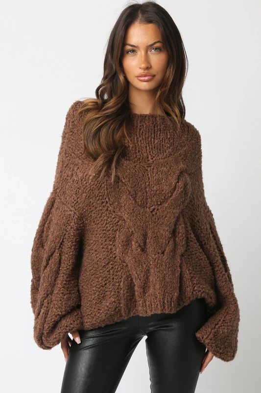 The Signature Knit (Brown) - Image 7