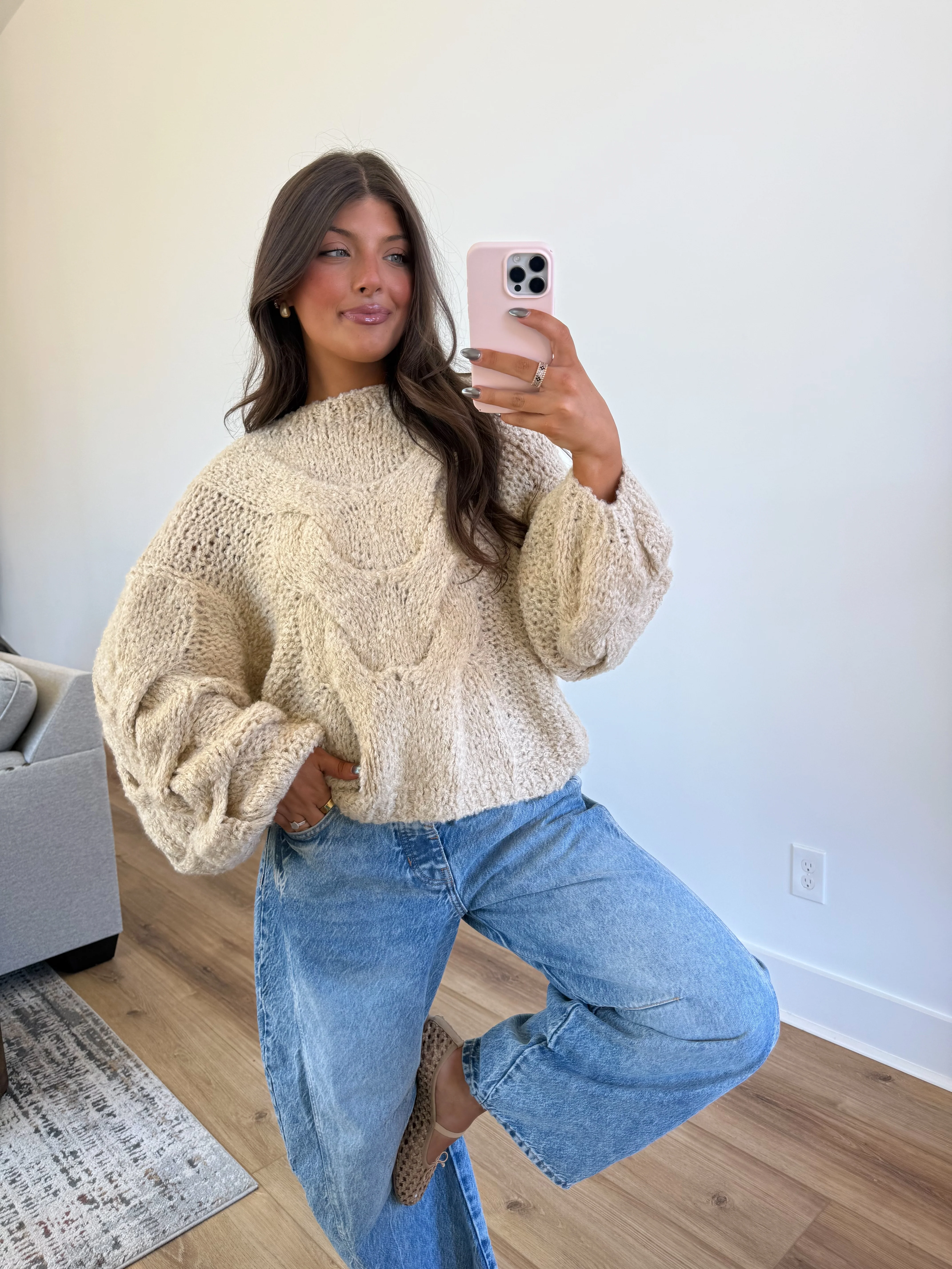 The Signature Knit (Cream) - Image 6