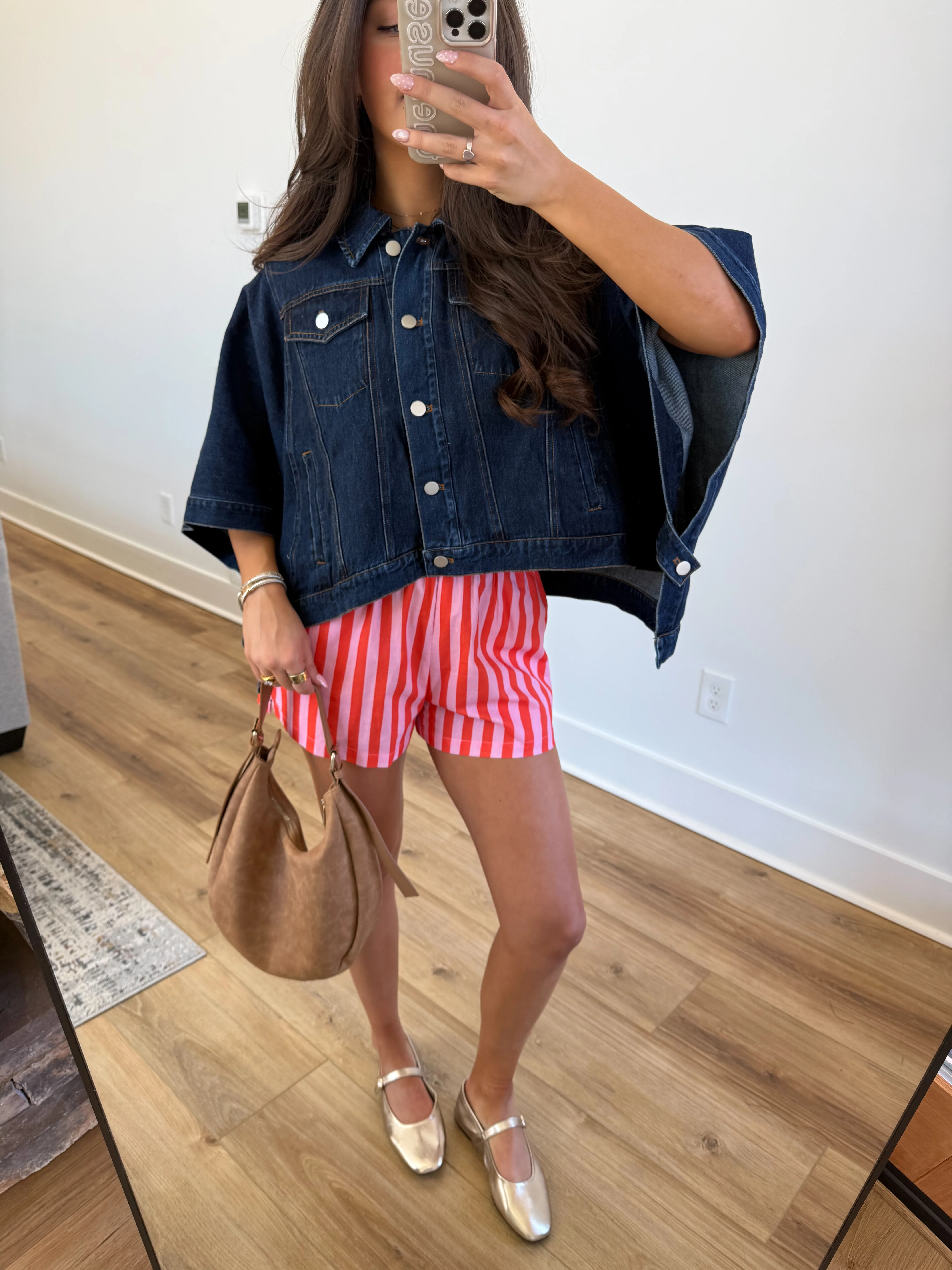 The Sloane Denim Cape - Image 5
