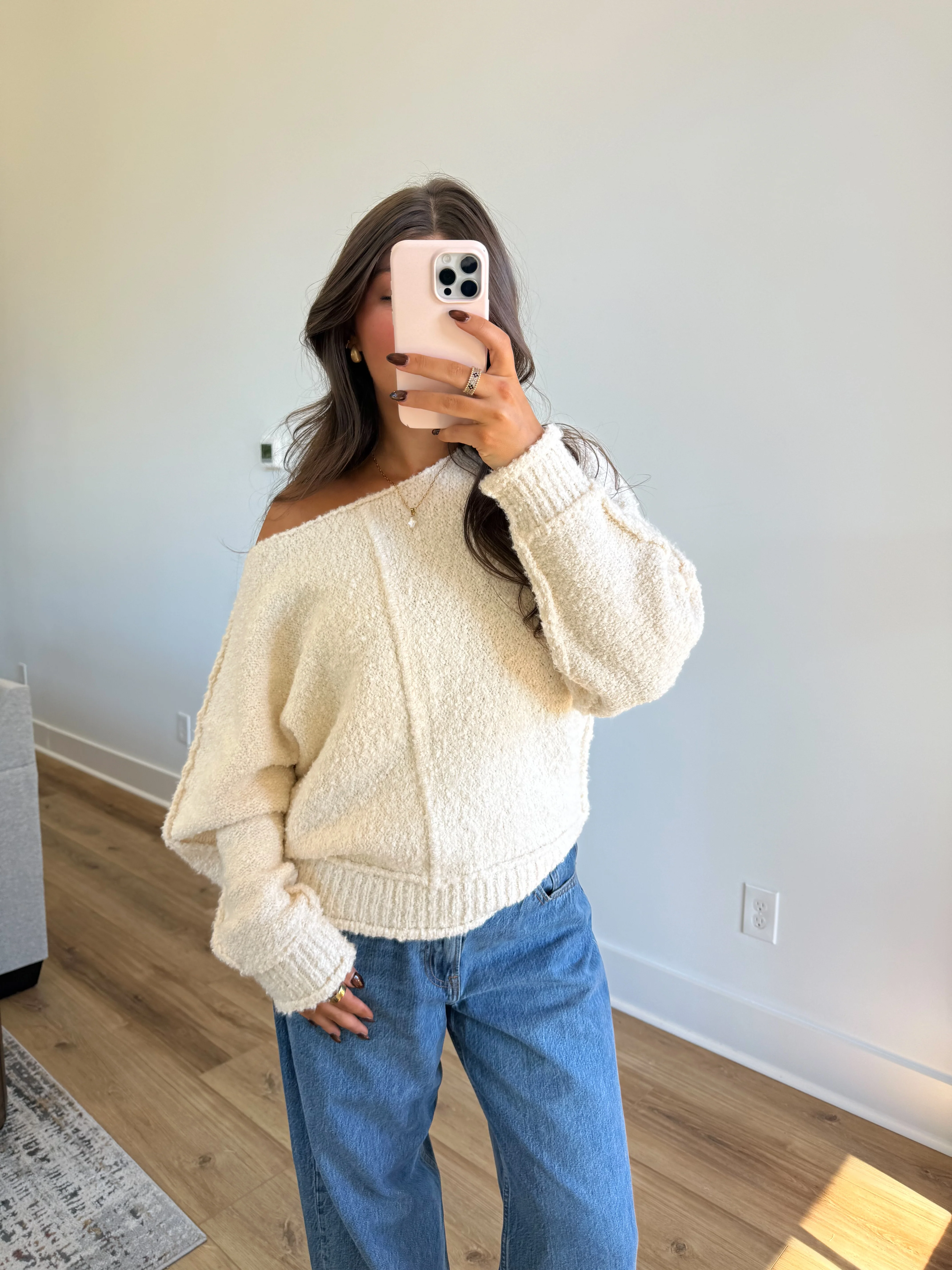 The Snuggle Knit (Cream) - Image 2