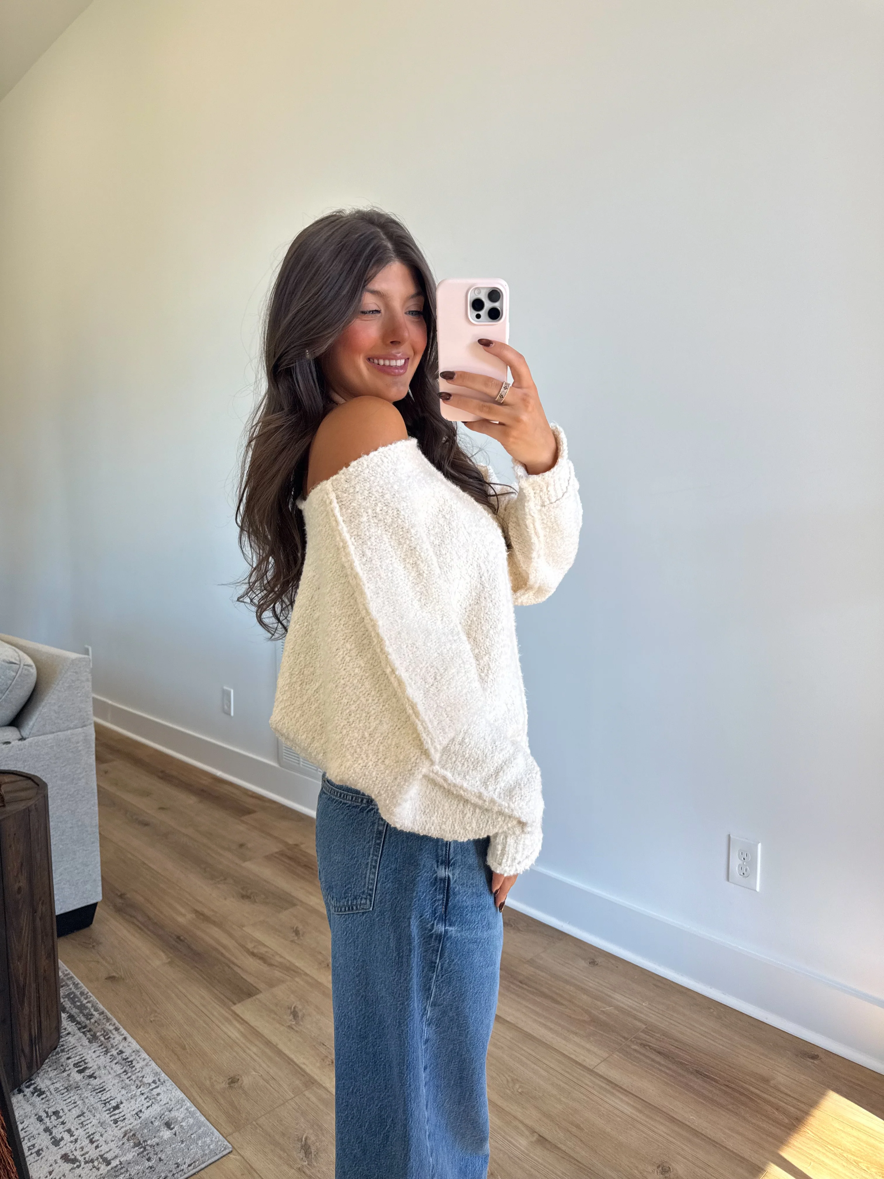 The Snuggle Knit (Cream) - Image 4