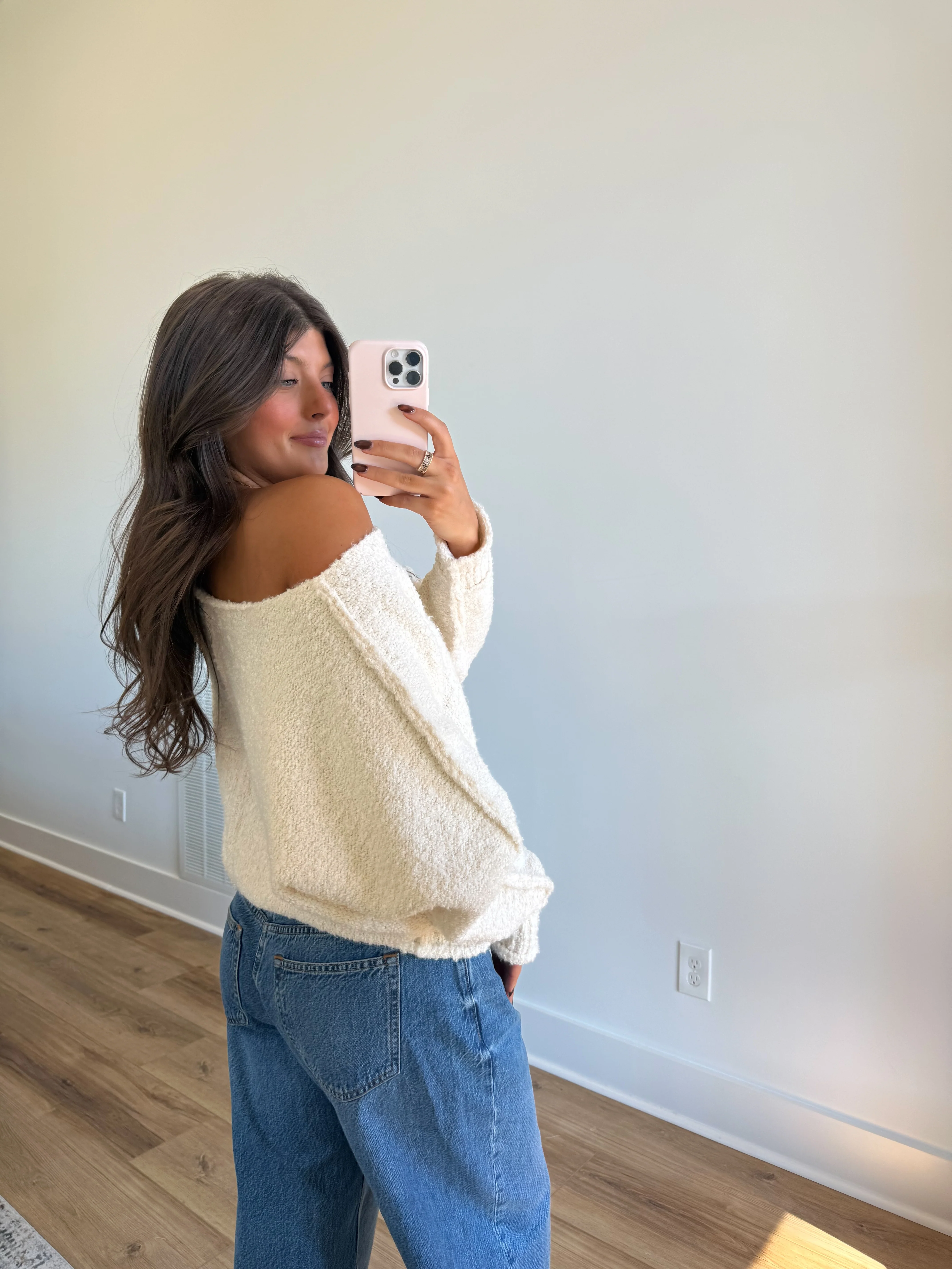 The Snuggle Knit (Cream) - Image 6